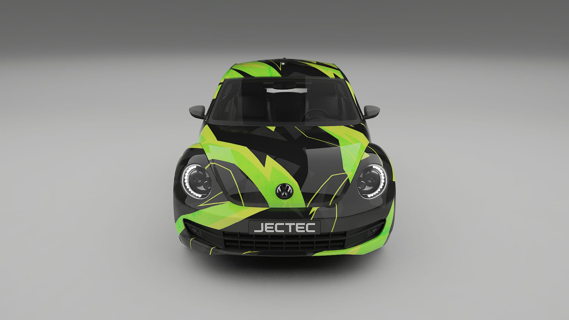 VW Beetle A5 prefacelift pre-LCI NINJA TURTLES – Kit Wrap PPF Design en Film Polyuréthane Imprimable