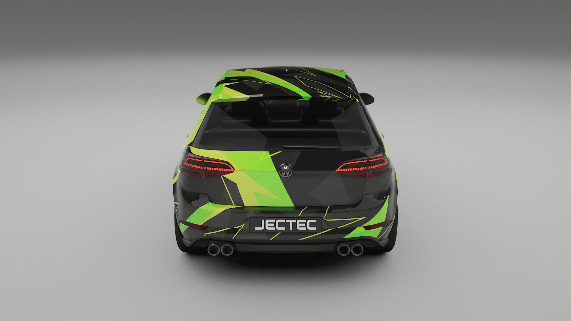 VW Golf Mk7 NINJA TURTLES – Kit Wrap PPF Design en Film Polyuréthane Imprimable