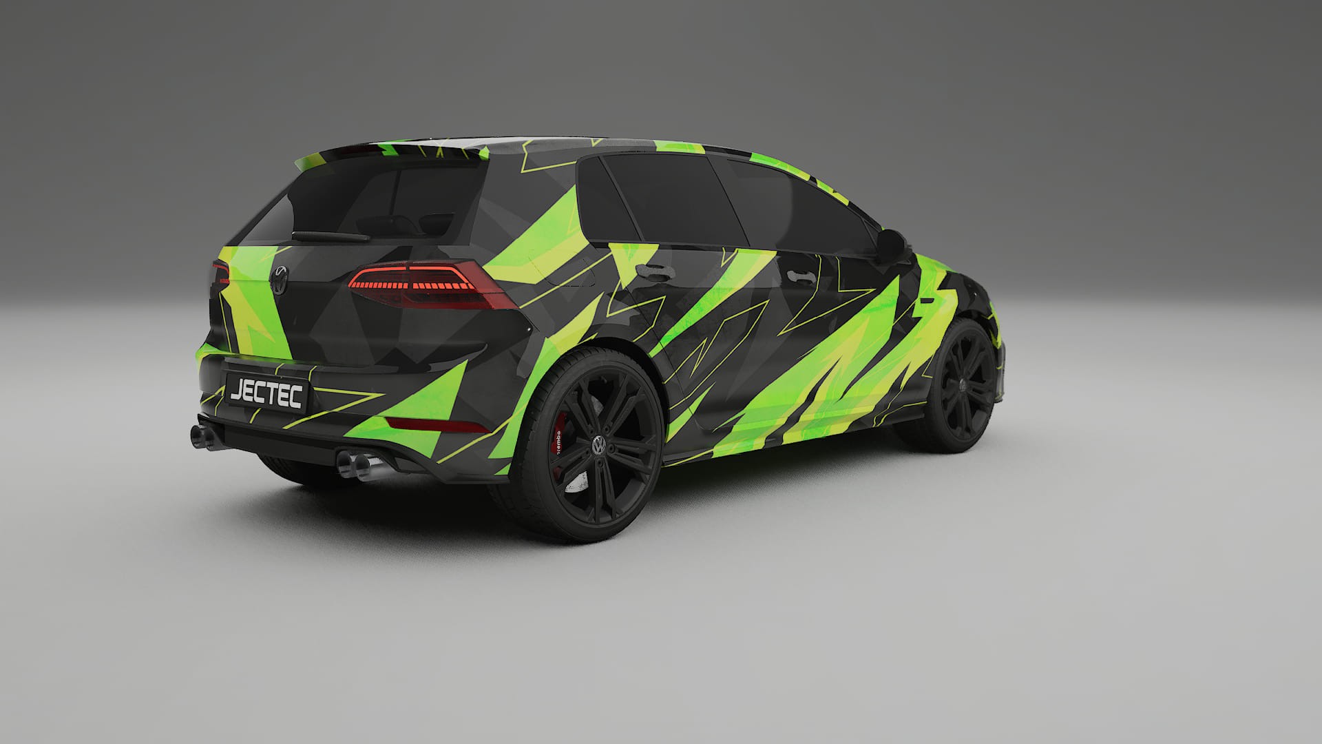 VW Golf Mk7 NINJA TURTLES – Kit Wrap PPF Design en Film Polyuréthane Imprimable