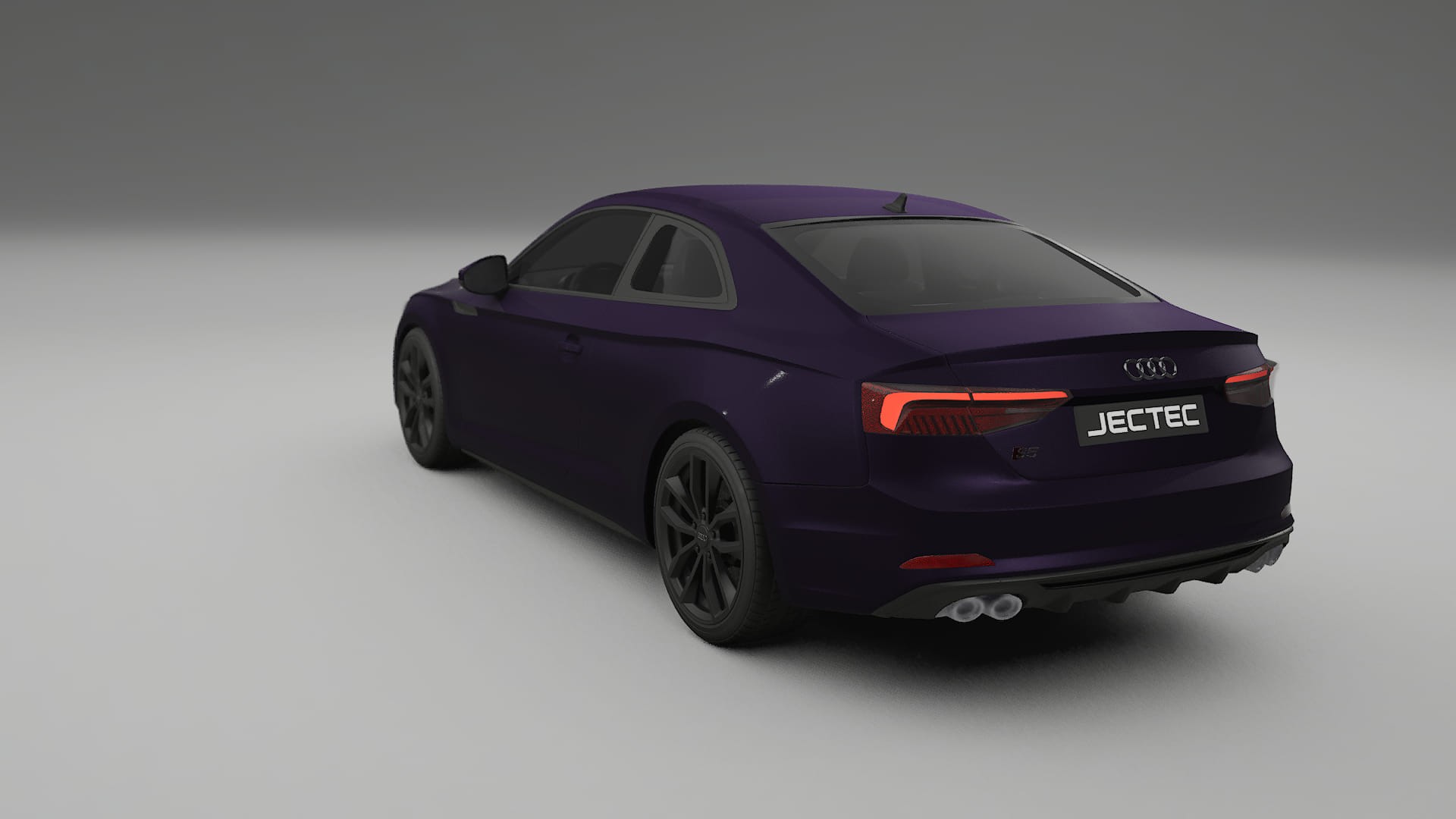 Audi S5 B9 prefacelift pre LCI Film de Protection de Peinture TPU | VIOLET PPF Couleur – Kit Complet Pré-découpé