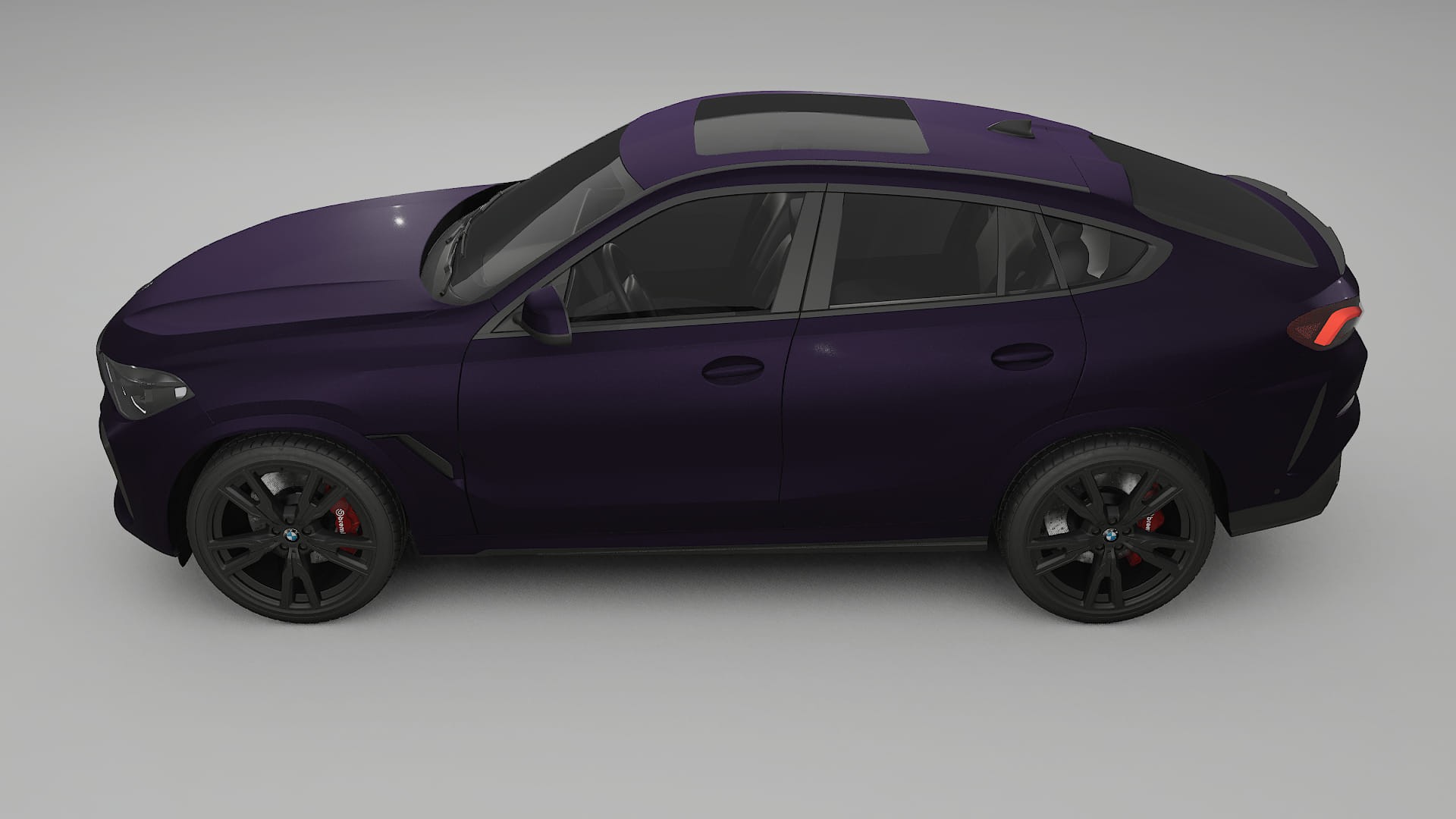 BMW X6 G06 F96 Film de Protection de Peinture TPU | VIOLET PPF Couleur – Kit Complet Pré-découpé
