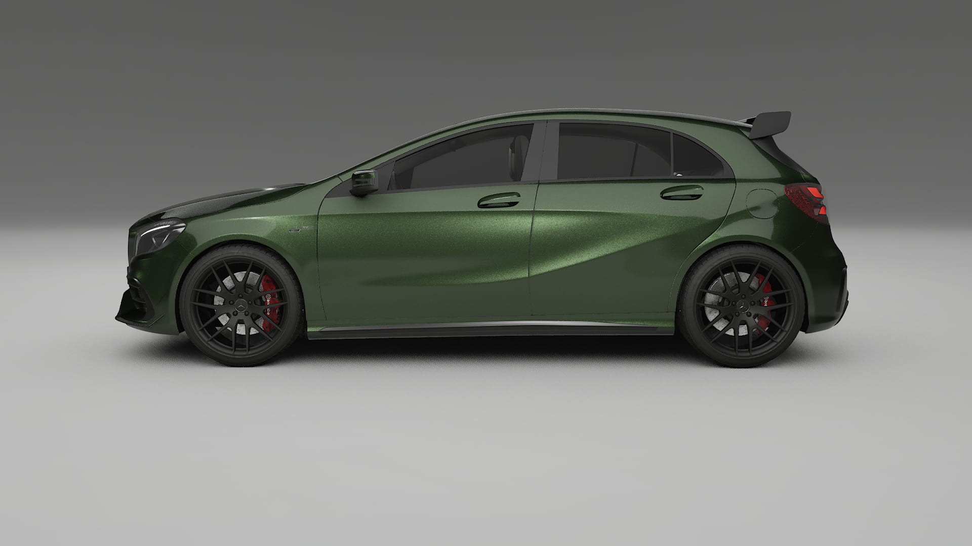 Mercedes A45 AMG W176 Film de Protection de Peinture TPU | LAGOON PPF Couleur – Kit Complet Pré-découpé