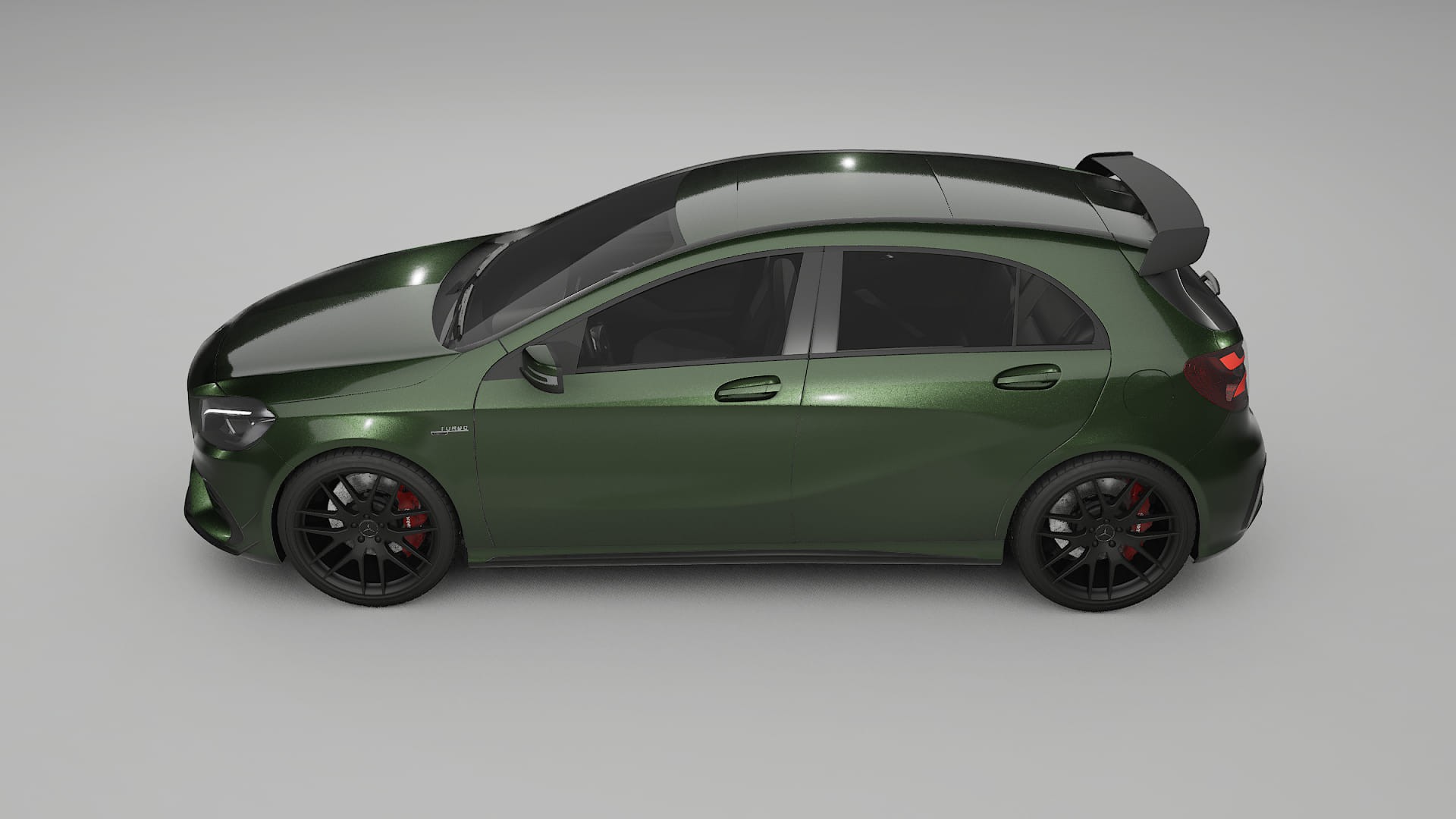 Mercedes A45 AMG W176 Film de Protection de Peinture TPU | LAGOON PPF Couleur – Kit Complet Pré-découpé