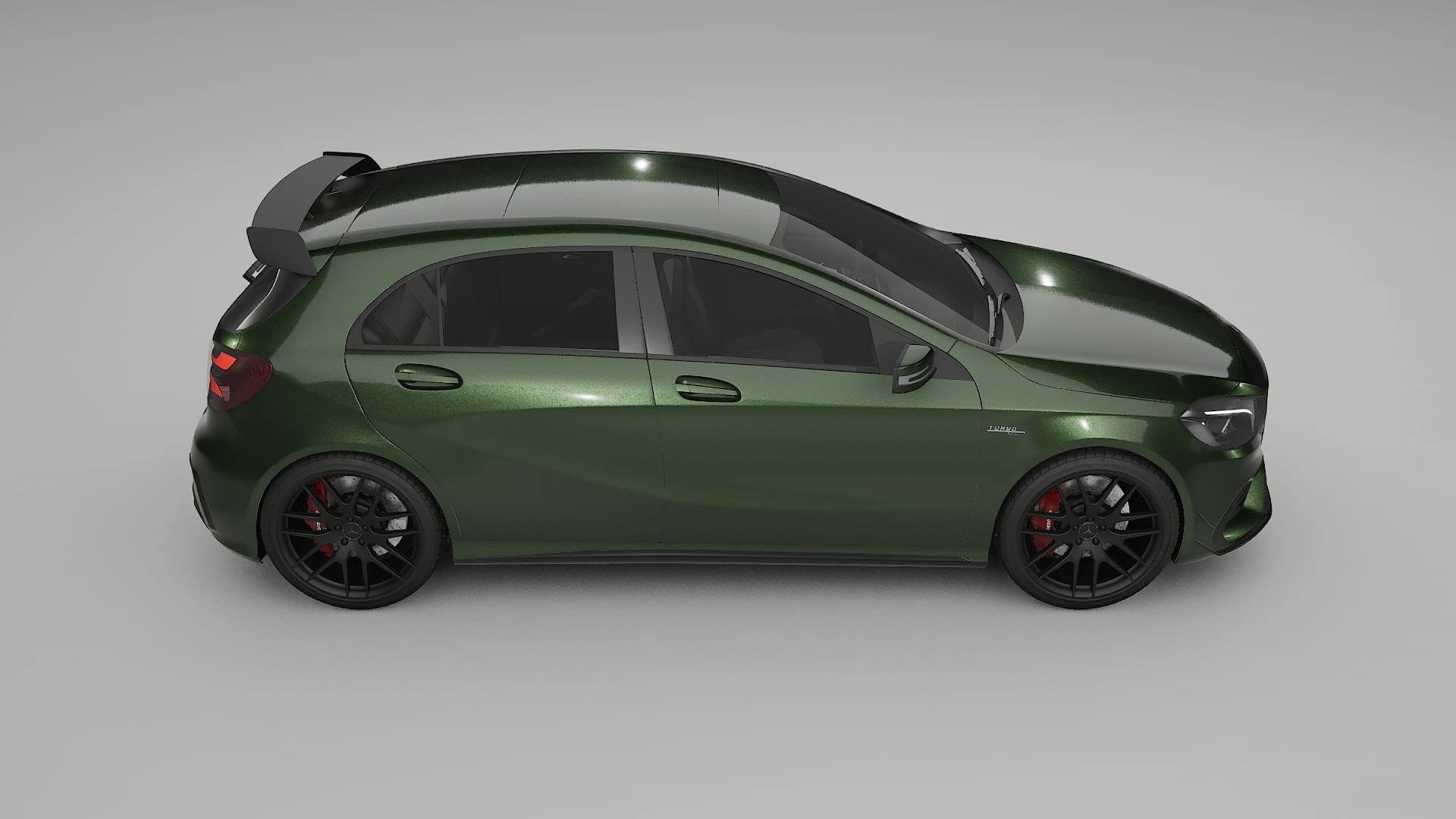 Mercedes A45 AMG W176 Film de Protection de Peinture TPU | LAGOON PPF Couleur – Kit Complet Pré-découpé