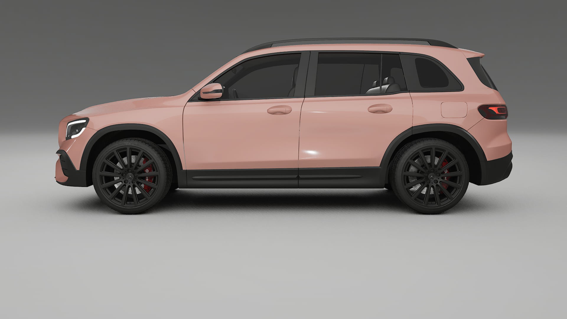 Mercedes AMG GLB Film de Protection de Peinture TPU | BLUSH PPF Couleur – Kit Complet Pré-découpé