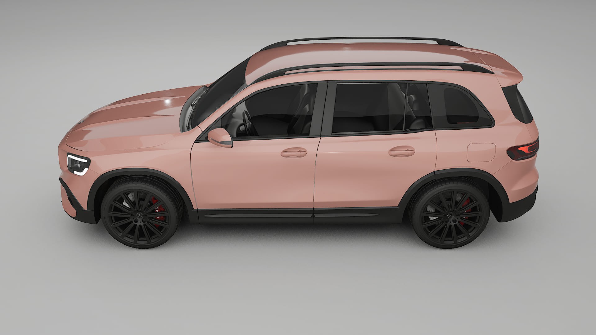 Mercedes AMG GLB Film de Protection de Peinture TPU | BLUSH PPF Couleur – Kit Complet Pré-découpé