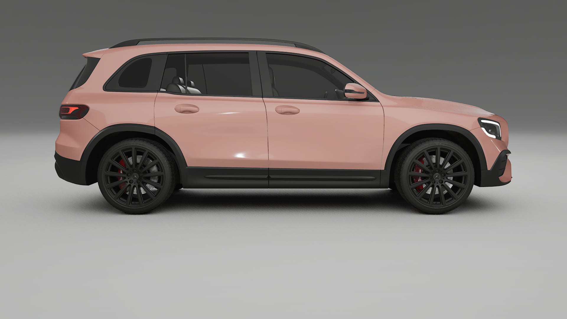 Mercedes AMG GLB Film de Protection de Peinture TPU | BLUSH PPF Couleur – Kit Complet Pré-découpé