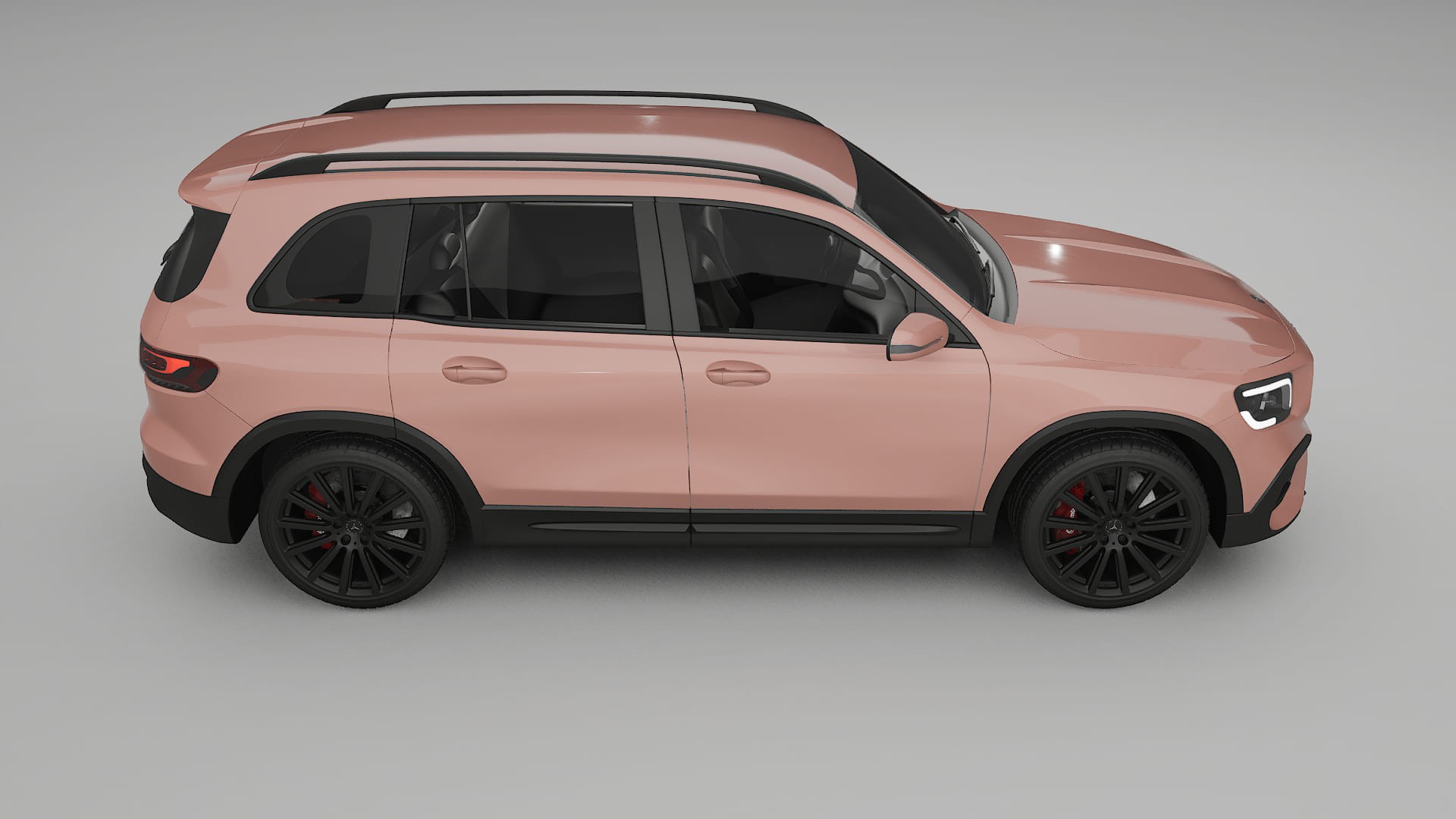 Mercedes AMG GLB Film de Protection de Peinture TPU | BLUSH PPF Couleur – Kit Complet Pré-découpé