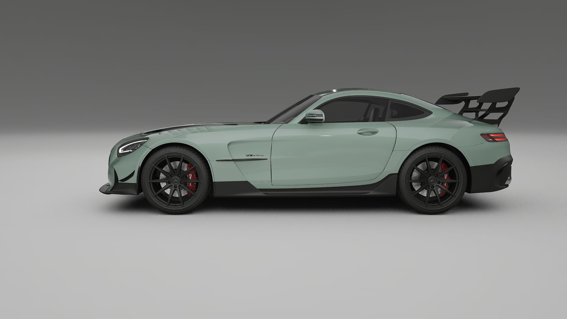 Mercedes AMG GT Black Series C192 Coupe Film de Protection de Peinture TPU | CINDER PPF Couleur – Kit Complet Pré-découpé