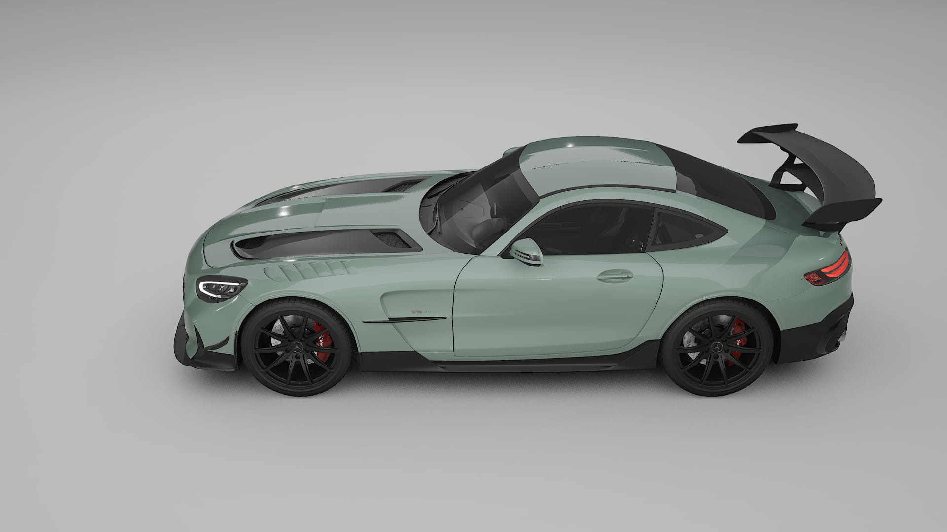 Mercedes AMG GT Black Series C192 Coupe Film de Protection de Peinture TPU | CINDER PPF Couleur – Kit Complet Pré-découpé