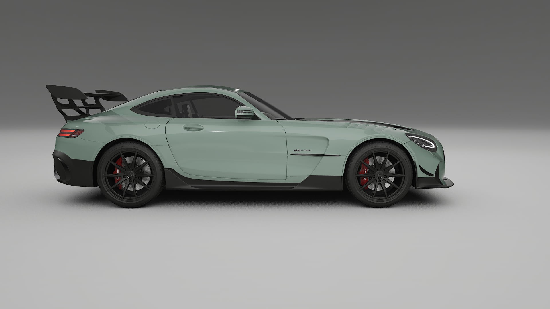 Mercedes AMG GT Black Series C192 Coupe Film de Protection de Peinture TPU | CINDER PPF Couleur – Kit Complet Pré-découpé