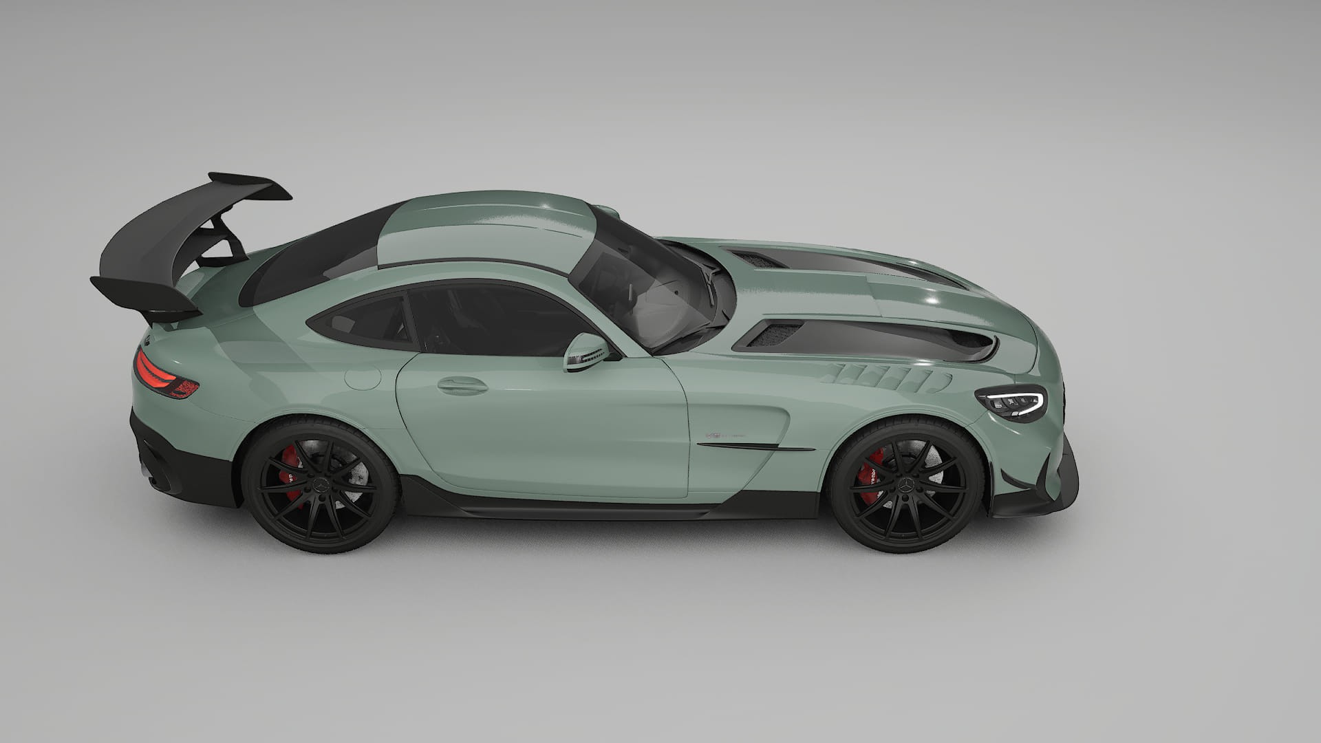 Mercedes AMG GT Black Series C192 Coupe Film de Protection de Peinture TPU | CINDER PPF Couleur – Kit Complet Pré-découpé
