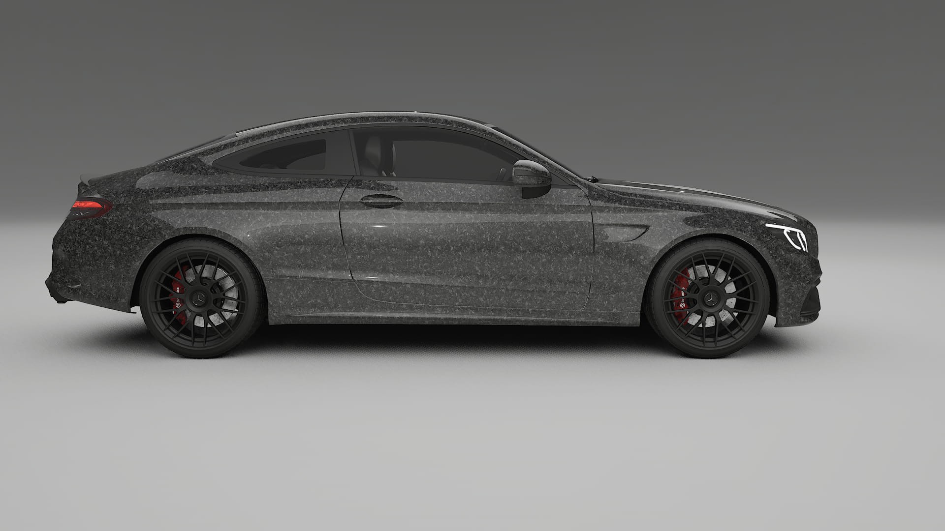 Mercedes C63 AMG W205 Coupe Film de Protection de Peinture TPU | FORGED S PPF Couleur – Kit Complet Pré-découpé