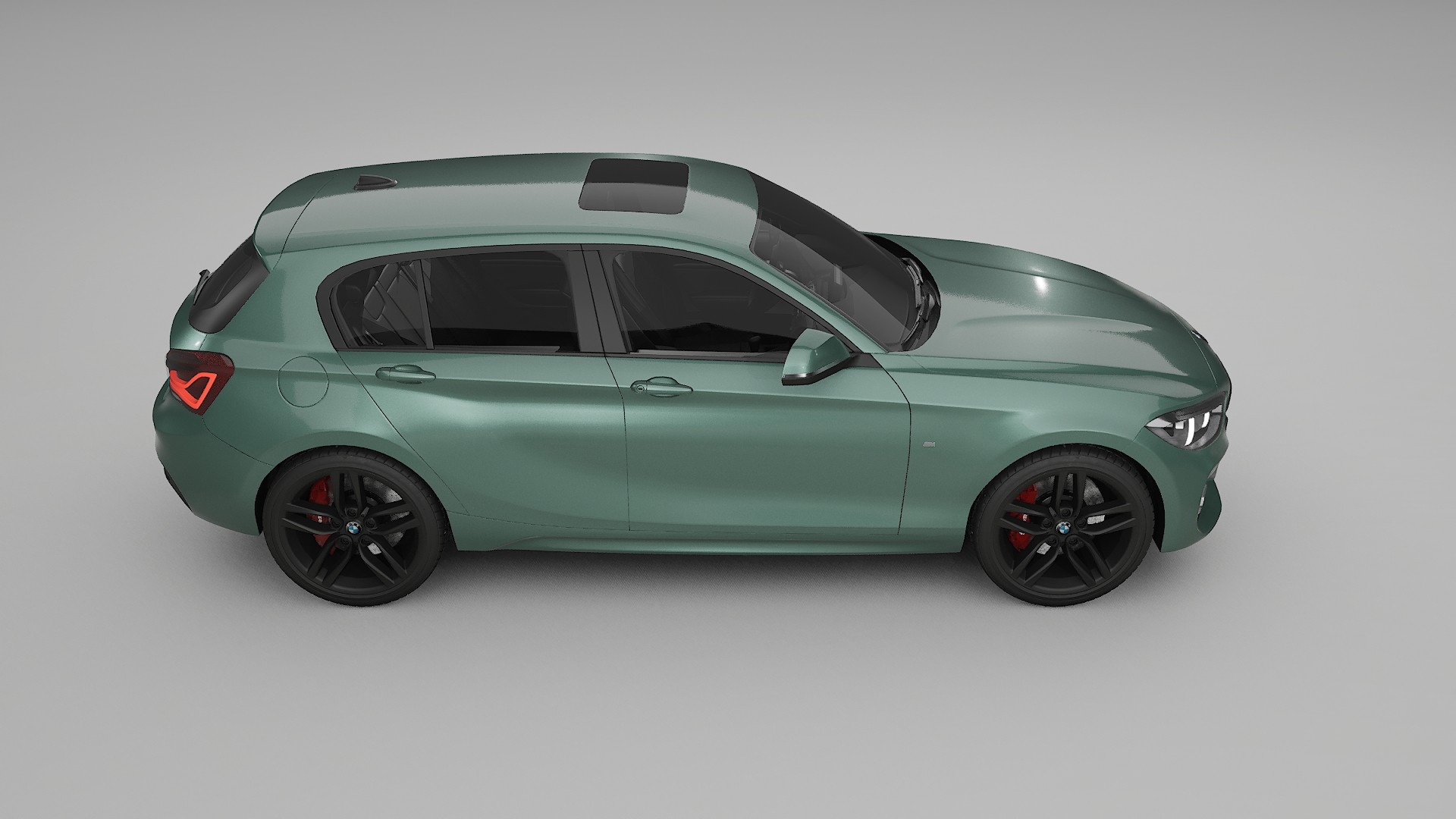 BMW 1 F20 facelift LCI Film de Protection de Peinture TPU | EVERGREEN PPF Couleur – Kit Complet Pré-découpé