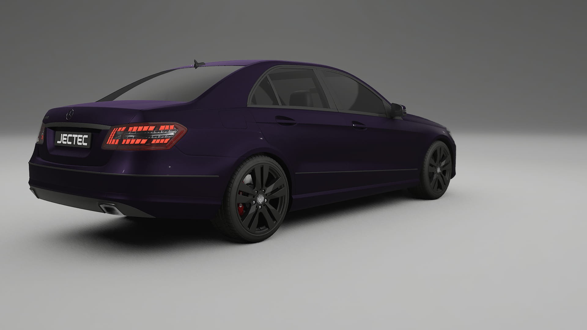 Mercedes E Class Sedan W212 Prefacelift pre LCI Film de Protection de Peinture TPU | VIOLET PPF Couleur – Kit Complet Pré-dé