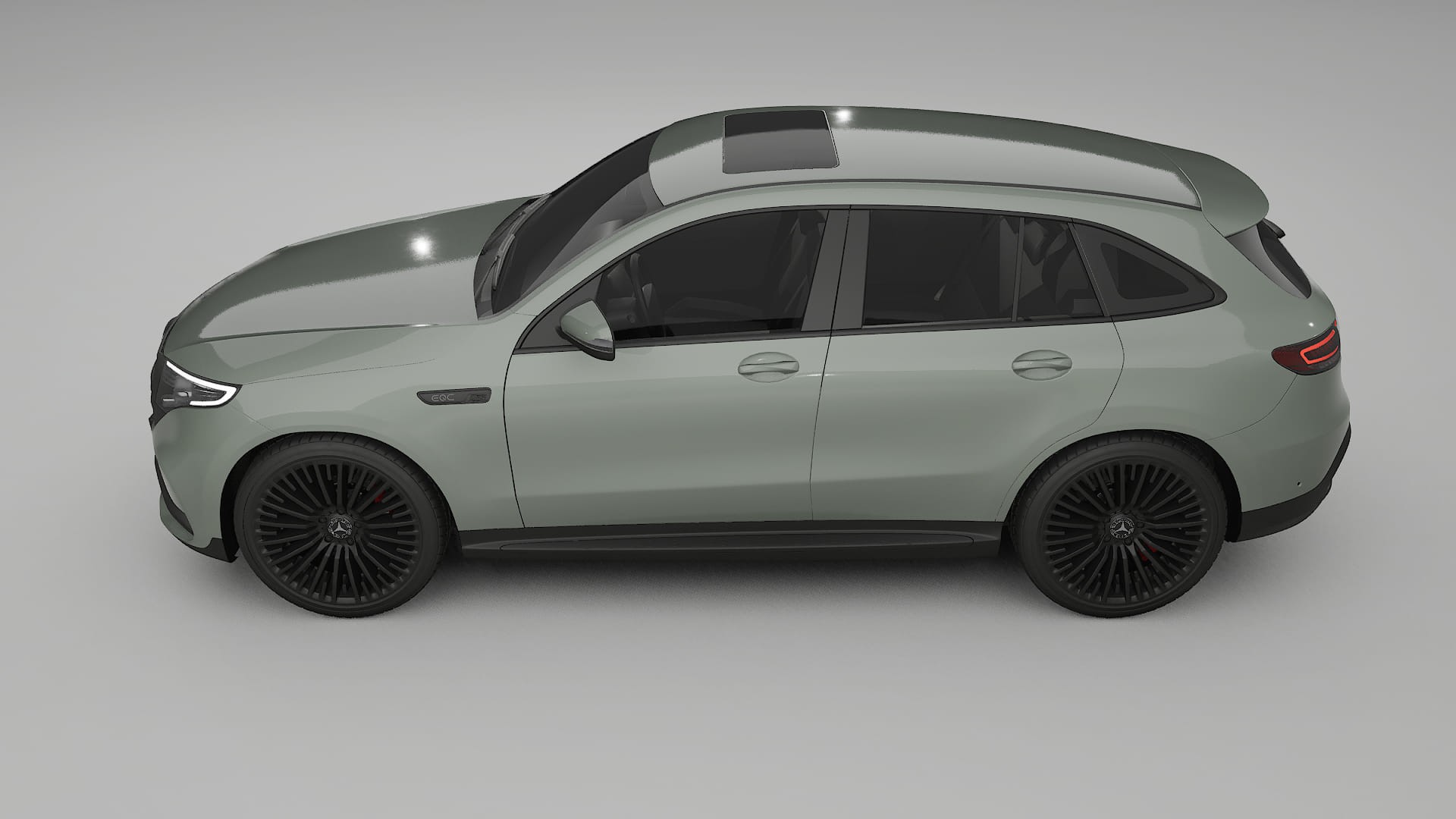 Mercedes EQC AMG Film de Protection de Peinture TPU | SLATE PPF Couleur – Kit Complet Pré-découpé