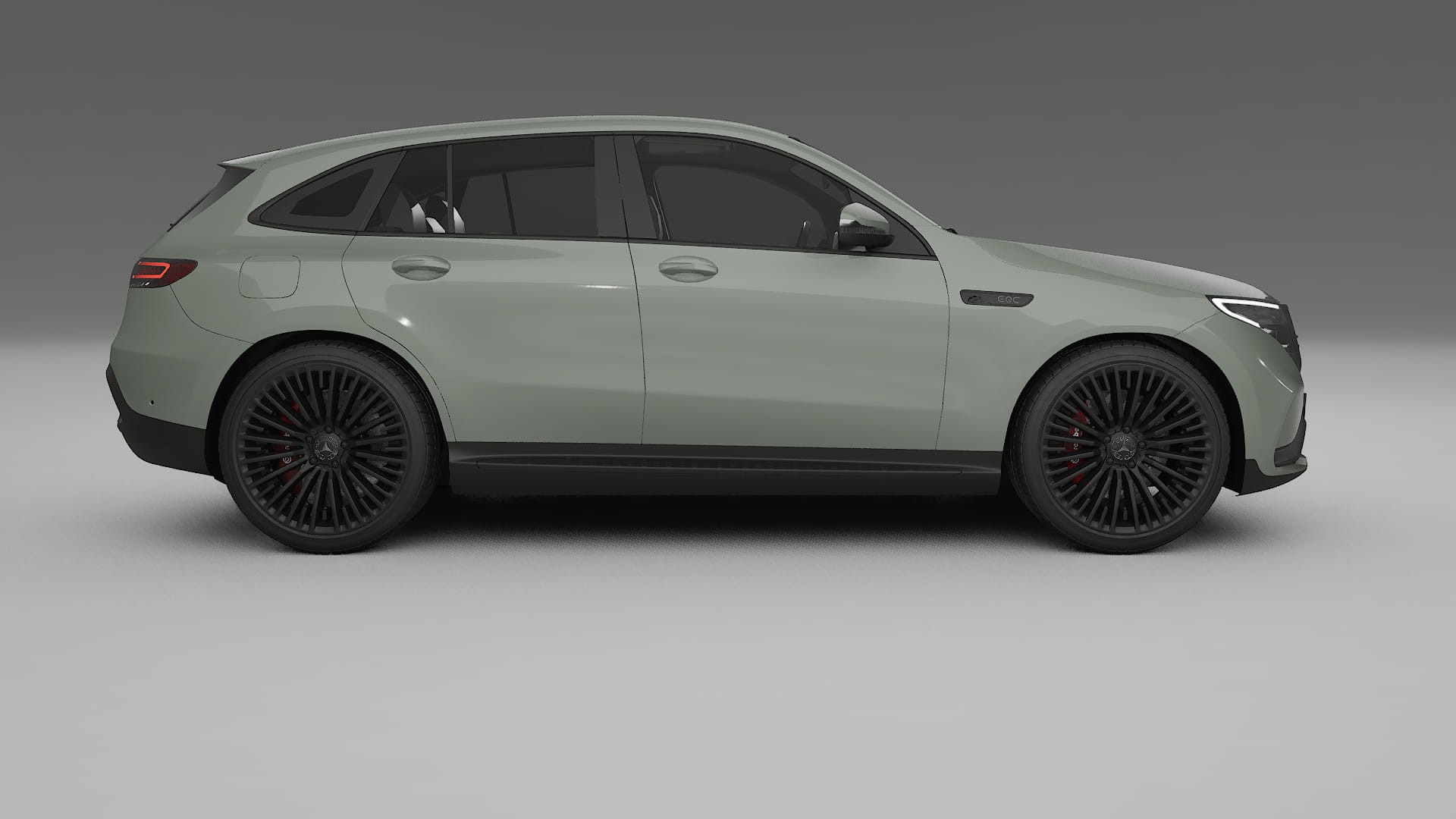 Mercedes EQC AMG Film de Protection de Peinture TPU | SLATE PPF Couleur – Kit Complet Pré-découpé