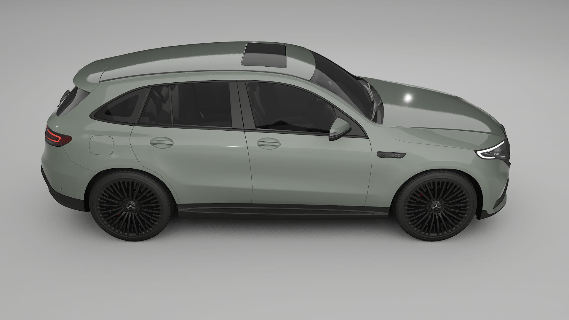 Mercedes EQC AMG Film de Protection de Peinture TPU | SLATE PPF Couleur – Kit Complet Pré-découpé