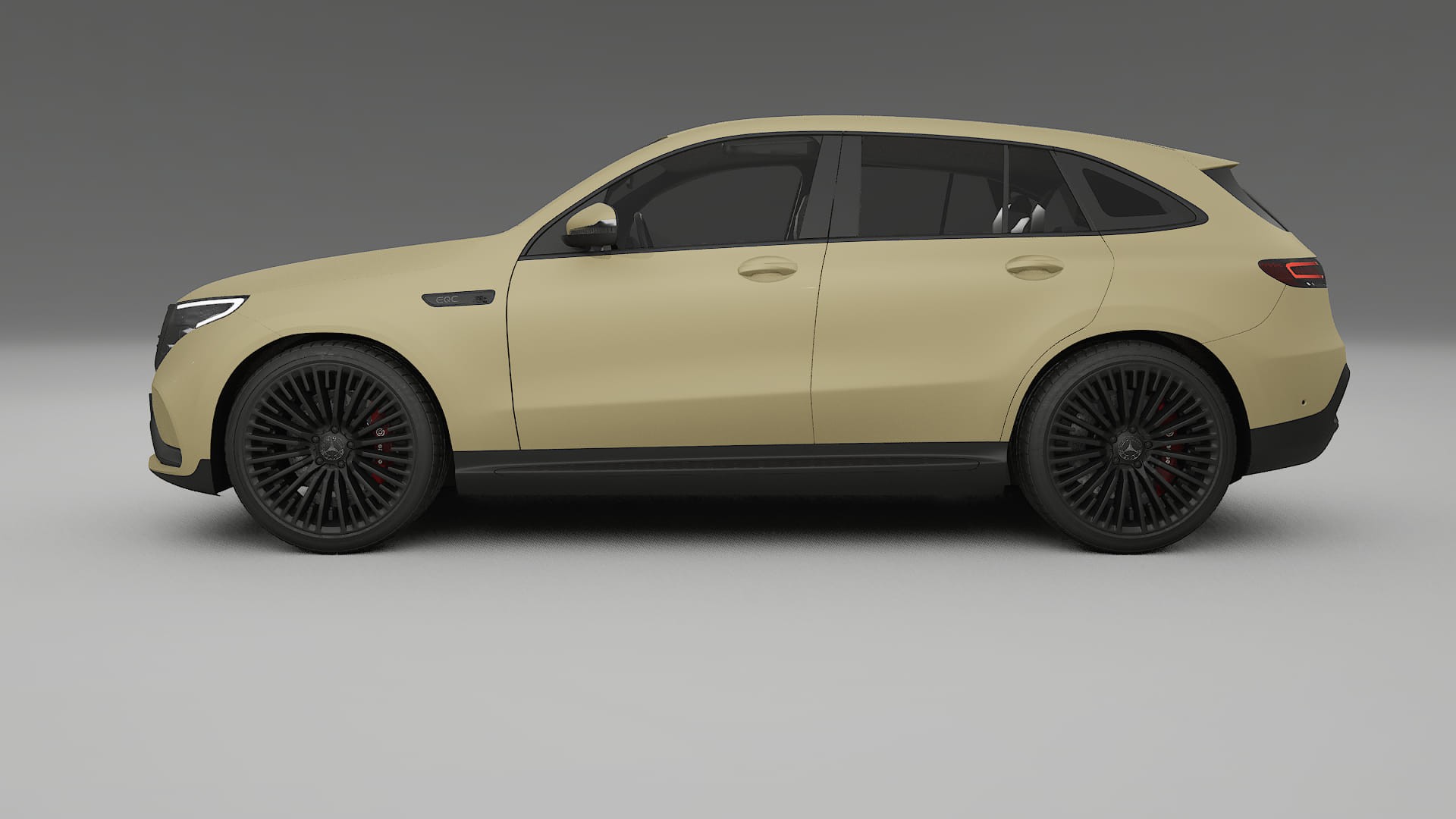 Mercedes EQC AMG Film de Protection de Peinture TPU | SAND PPF Couleur – Kit Complet Pré-découpé