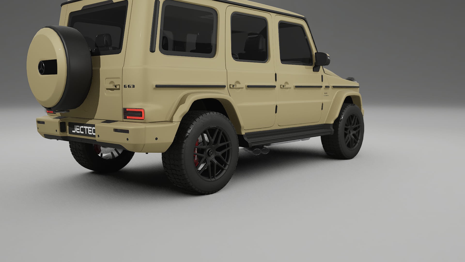Mercedes G63 AMG W463A Film de Protection de Peinture TPU | SAND PPF Couleur – Kit Complet Pré-découpé