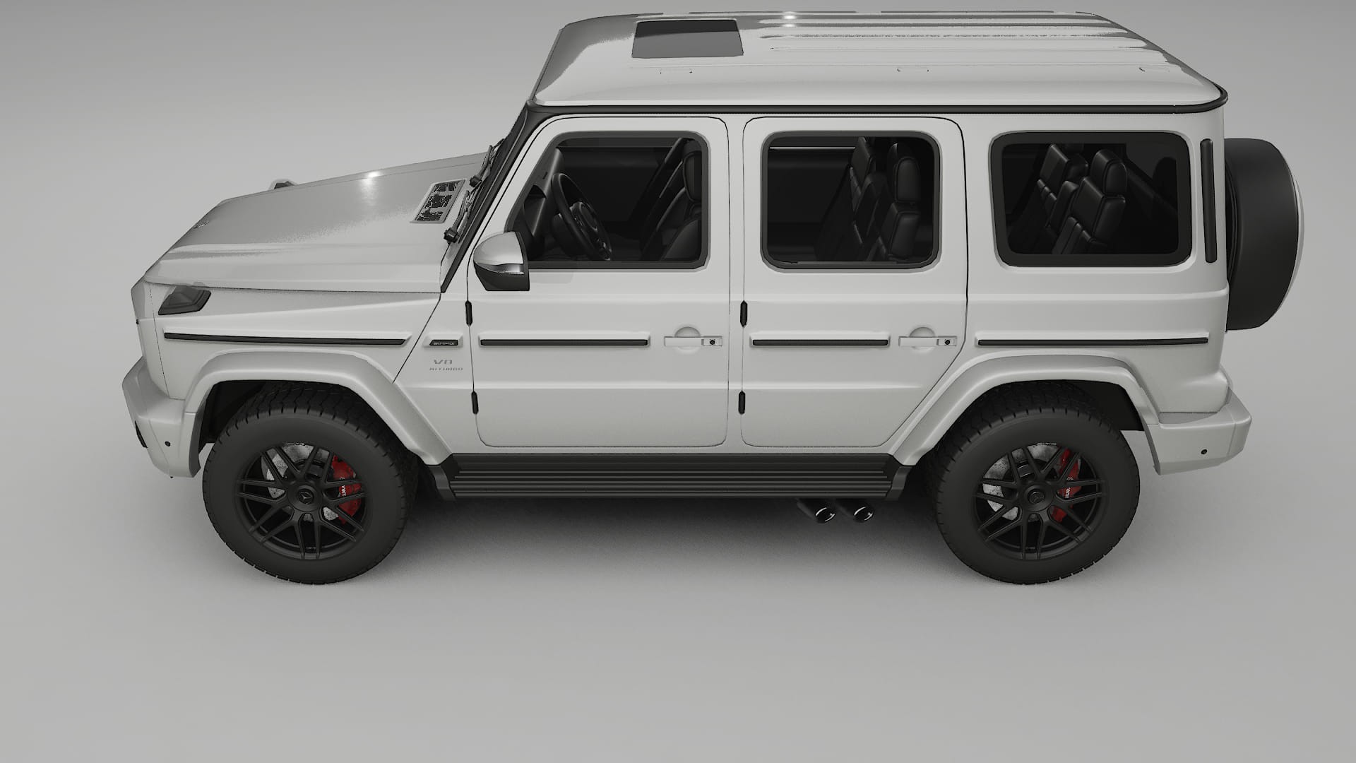 Mercedes G63 AMG W463A Film de Protection de Peinture TPU | PEARL PPF Couleur – Kit Complet Pré-découpé