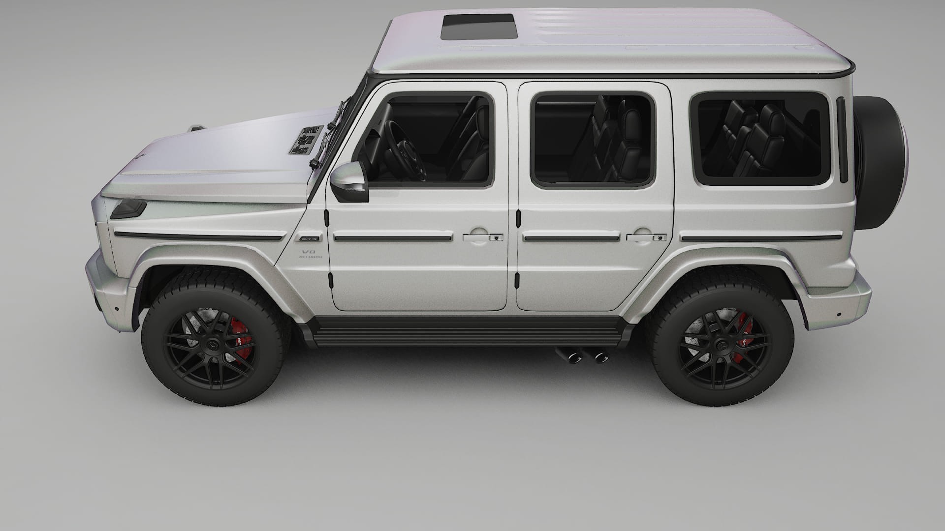 Mercedes G63 AMG W463A Film de Protection de Peinture TPU | NEBULA PPF Couleur – Kit Complet Pré-découpé