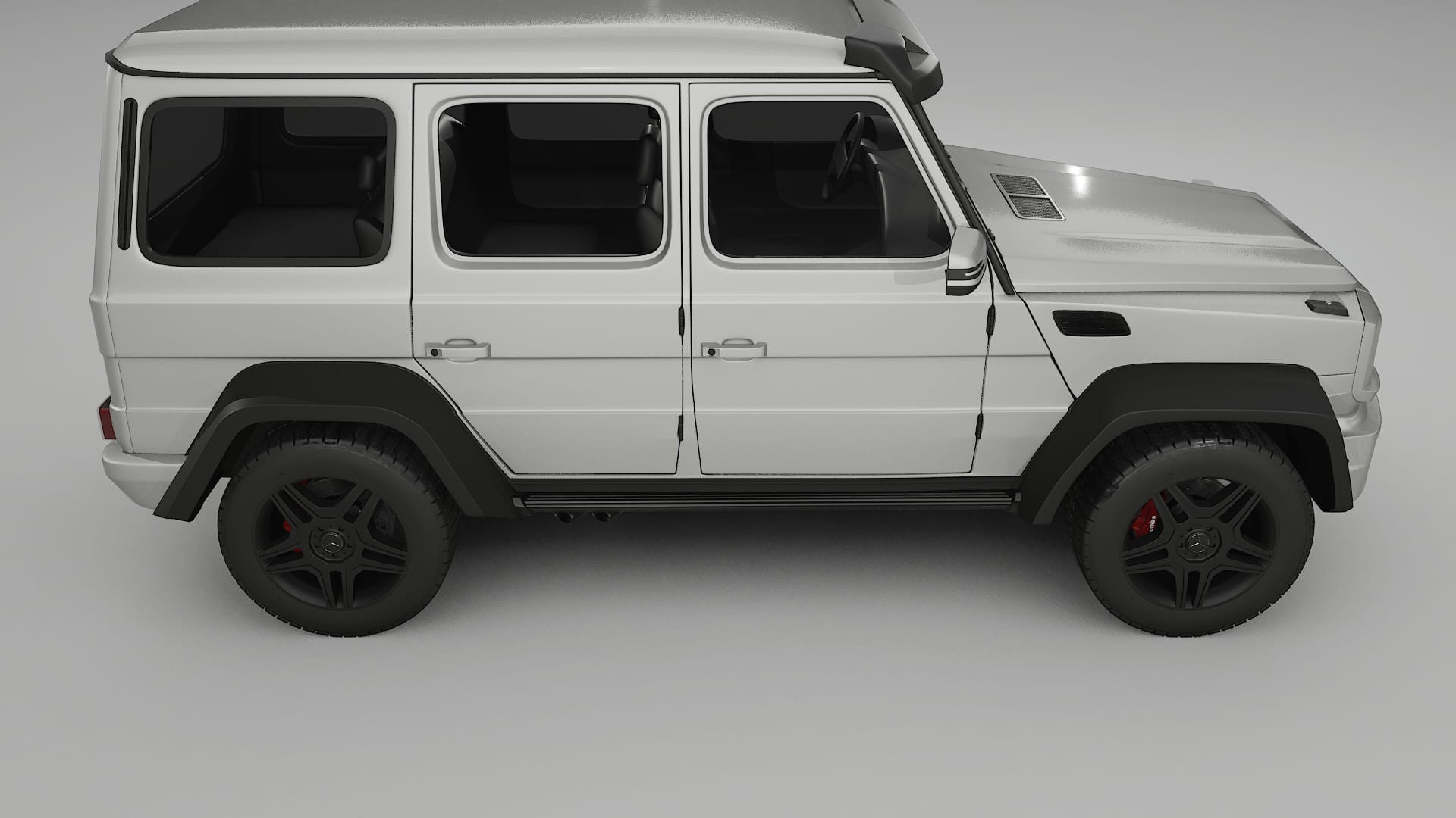 Mercedes G class 4x4 W463 Film de Protection de Peinture TPU | PEARL PPF Couleur – Kit Complet Pré-découpé