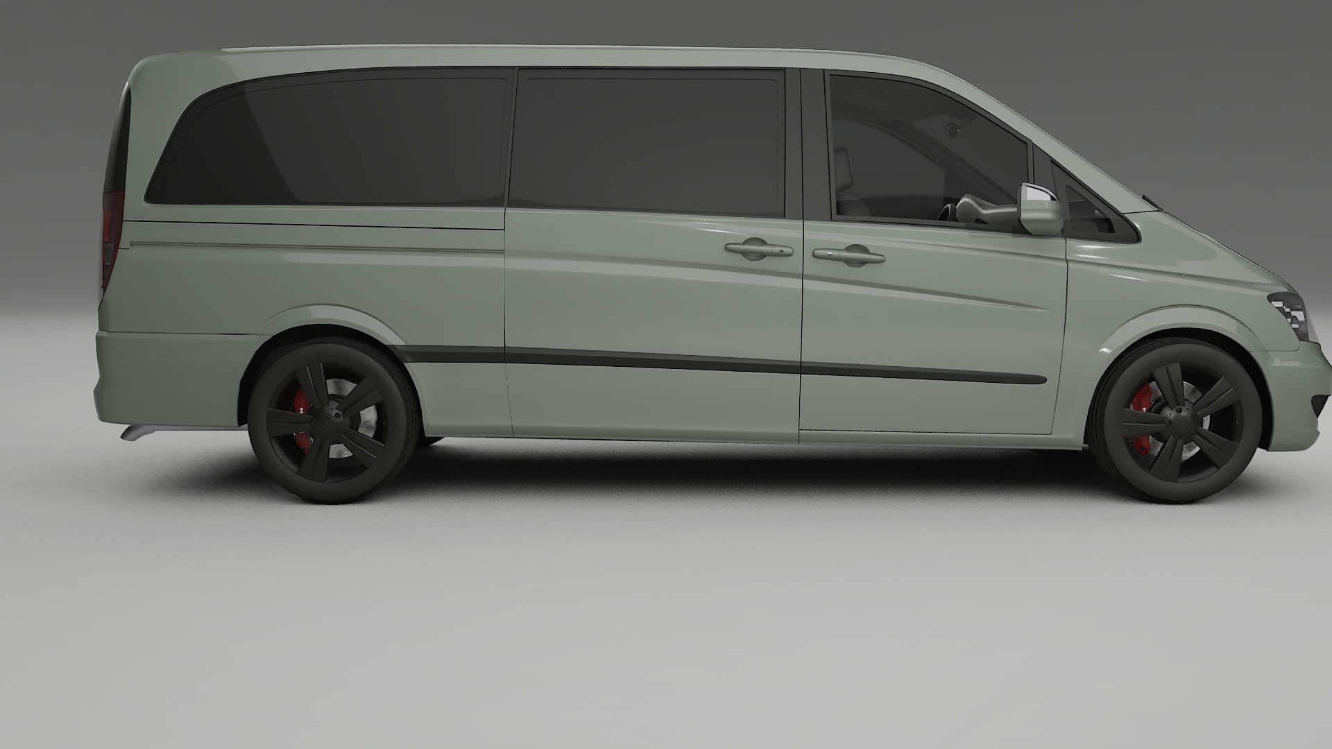 Mercedes Viano Extralong W439 Facelift LCI Film de Protection de Peinture TPU | SLATE PPF Couleur – Kit Complet Pré-découpé