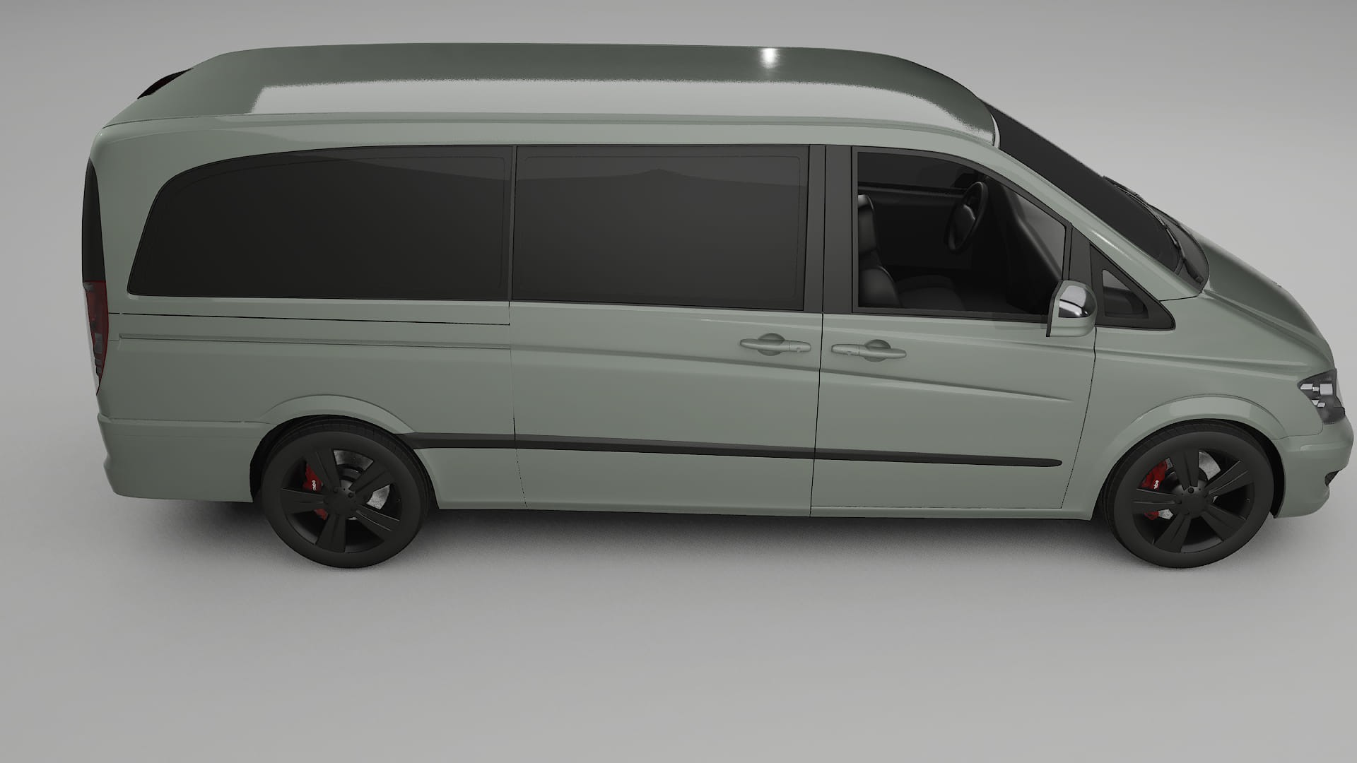 Mercedes Viano Extralong W439 Facelift LCI Film de Protection de Peinture TPU | SLATE PPF Couleur – Kit Complet Pré-découpé