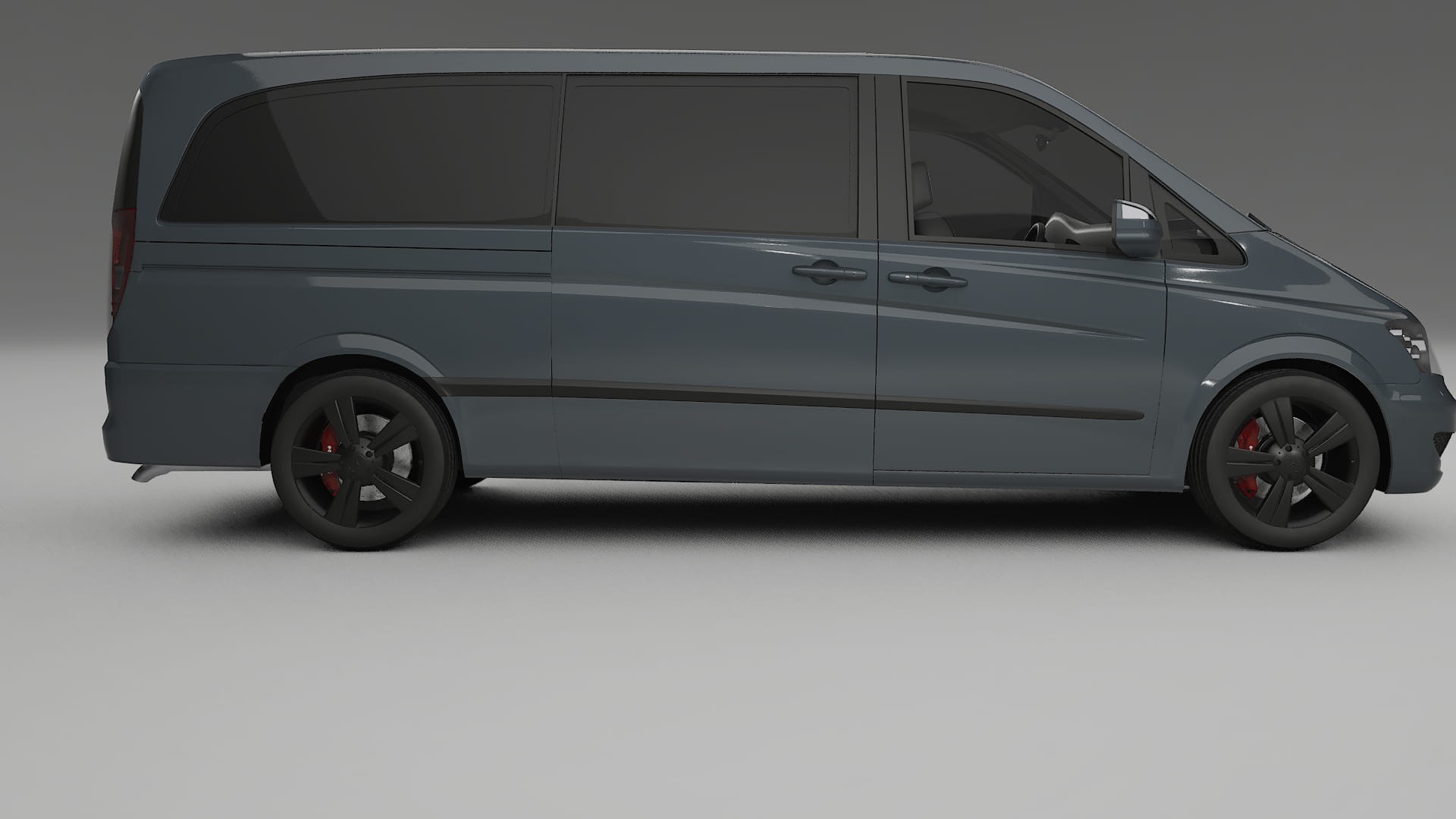 Mercedes Viano Extralong W439 Facelift LCI Film de Protection de Peinture TPU | GRANITE PPF Couleur – Kit Complet Pré-découp