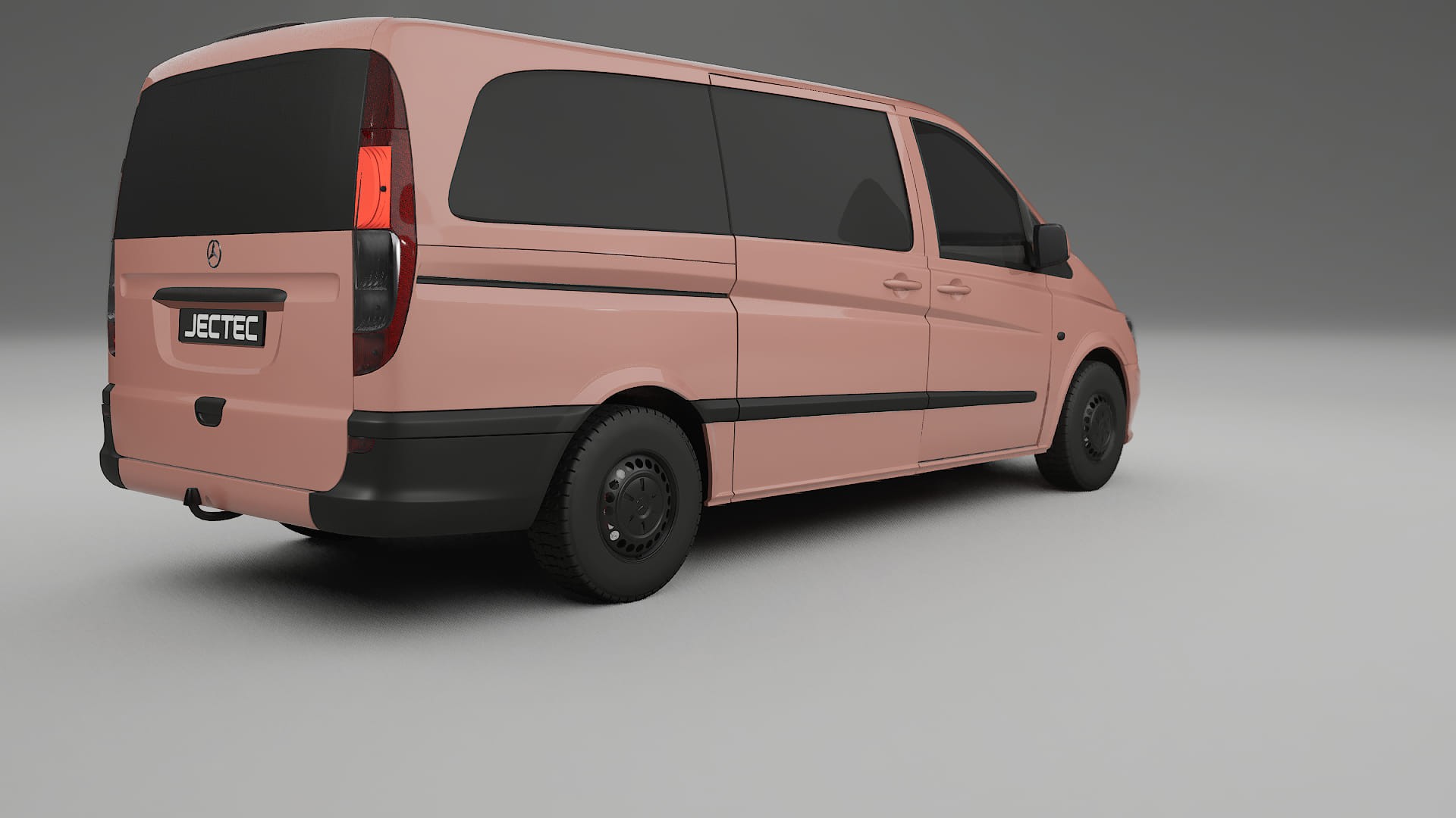 Mercedes Vito Short W639 facelift LCI Film de Protection de Peinture TPU | BLUSH PPF Couleur – Kit Complet Pré-découpé