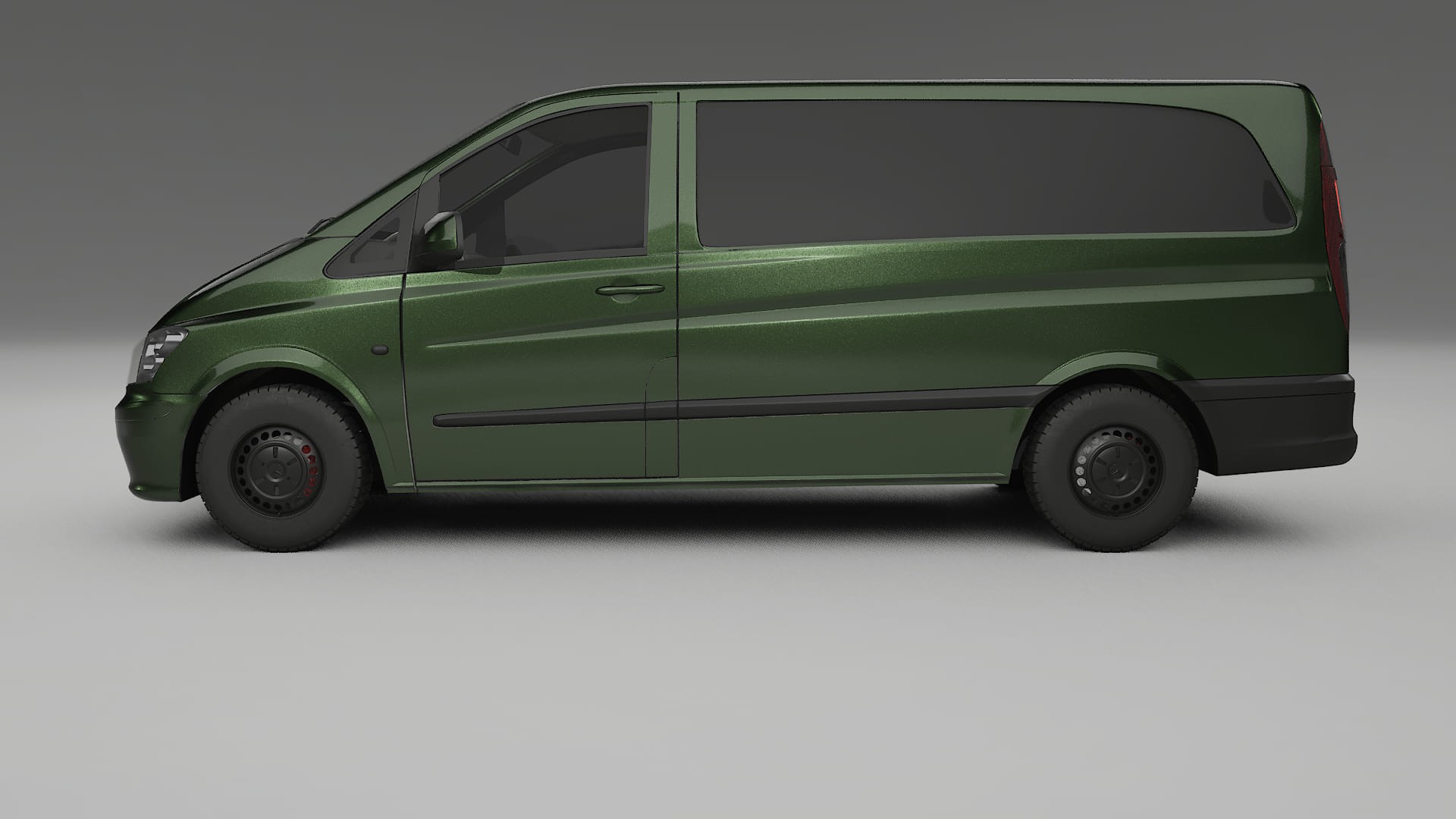 Mercedes Vito Short W639 facelift LCI Film de Protection de Peinture TPU | LAGOON PPF Couleur – Kit Complet Pré-découpé