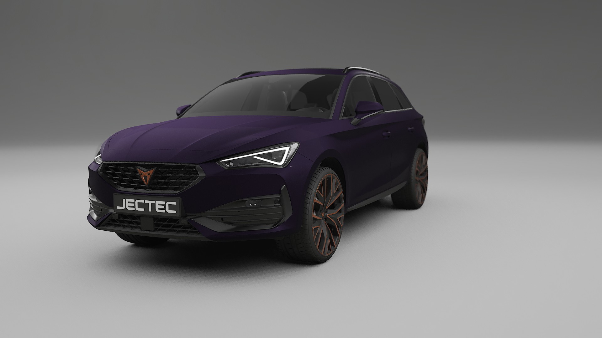 Seat Leon Cupra KL Film de Protection de Peinture TPU | VIOLET PPF Couleur – Kit Complet Pré-découpé
