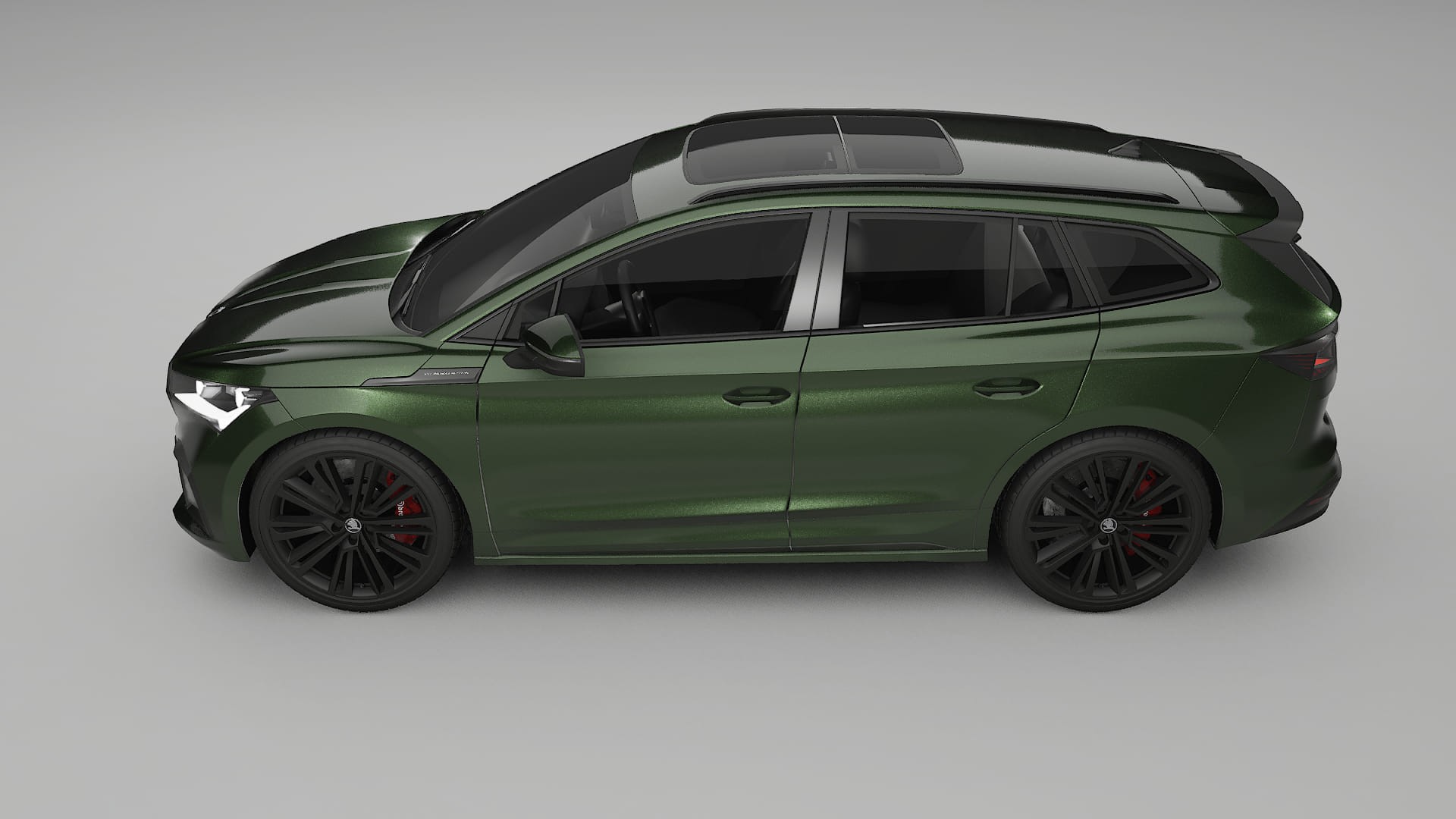 Škoda Enyaq MEB Film de Protection de Peinture TPU | LAGOON PPF Couleur – Kit Complet Pré-découpé