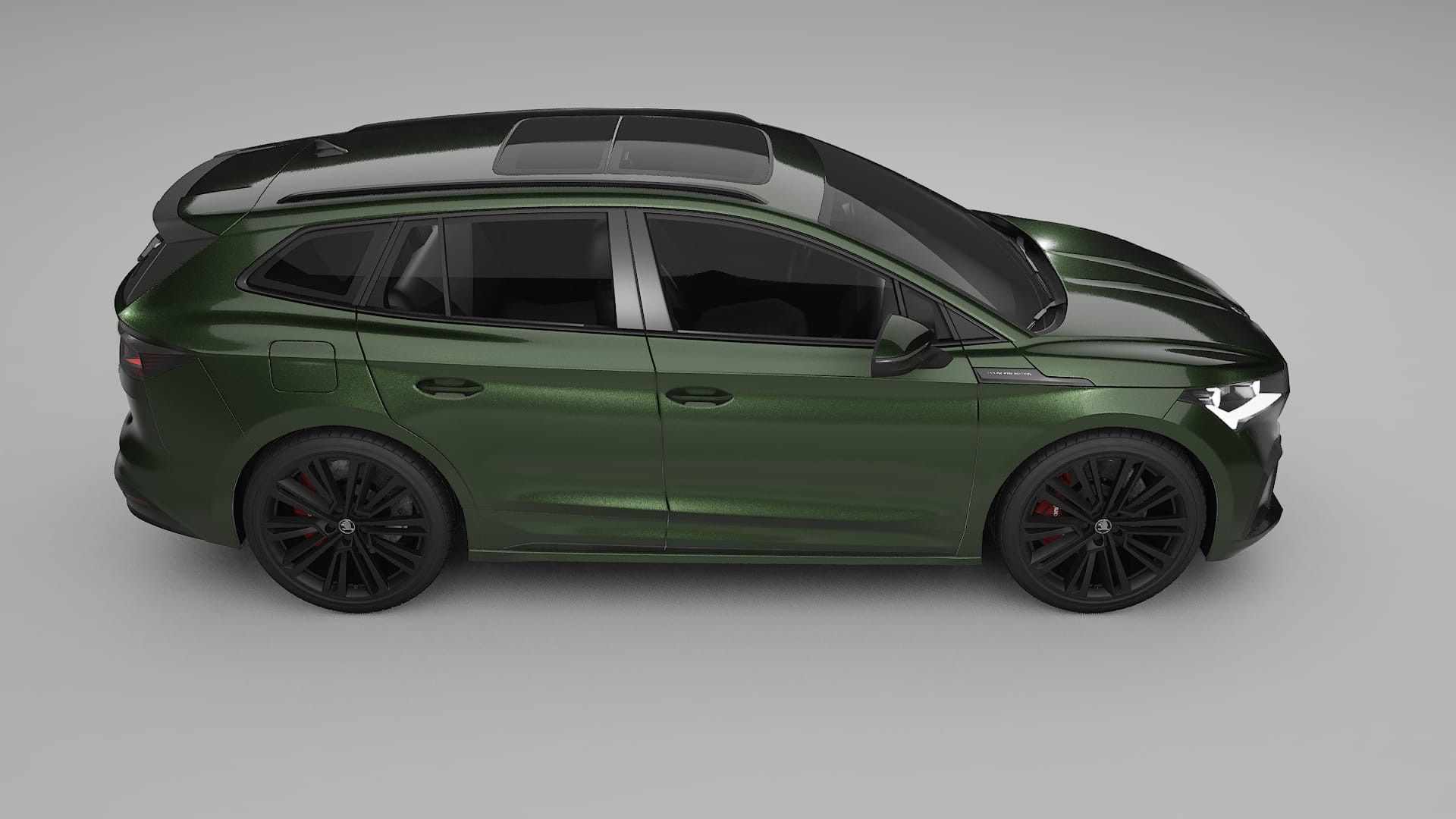 Škoda Enyaq MEB Film de Protection de Peinture TPU | LAGOON PPF Couleur – Kit Complet Pré-découpé