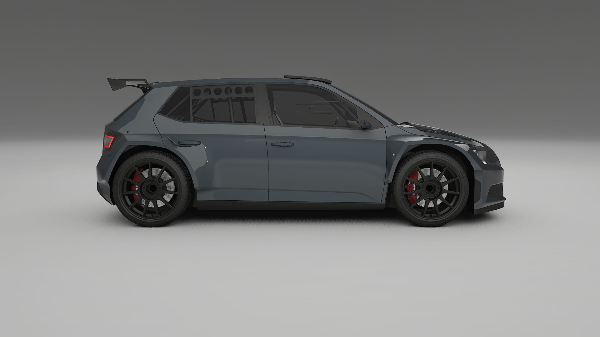 Škoda Fabia R5 6V Film de Protection de Peinture TPU | GRANITE PPF Couleur – Kit Complet Pré-découpé