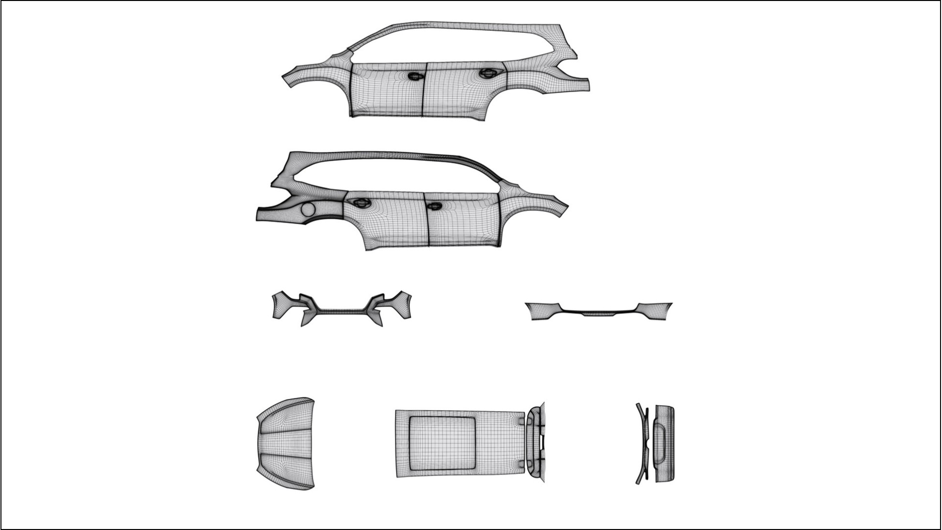Subaru Ascent BT facelift LCI Film de Protection de Peinture TPU | EVERGREEN PPF Couleur – Kit Complet Pré-découpé