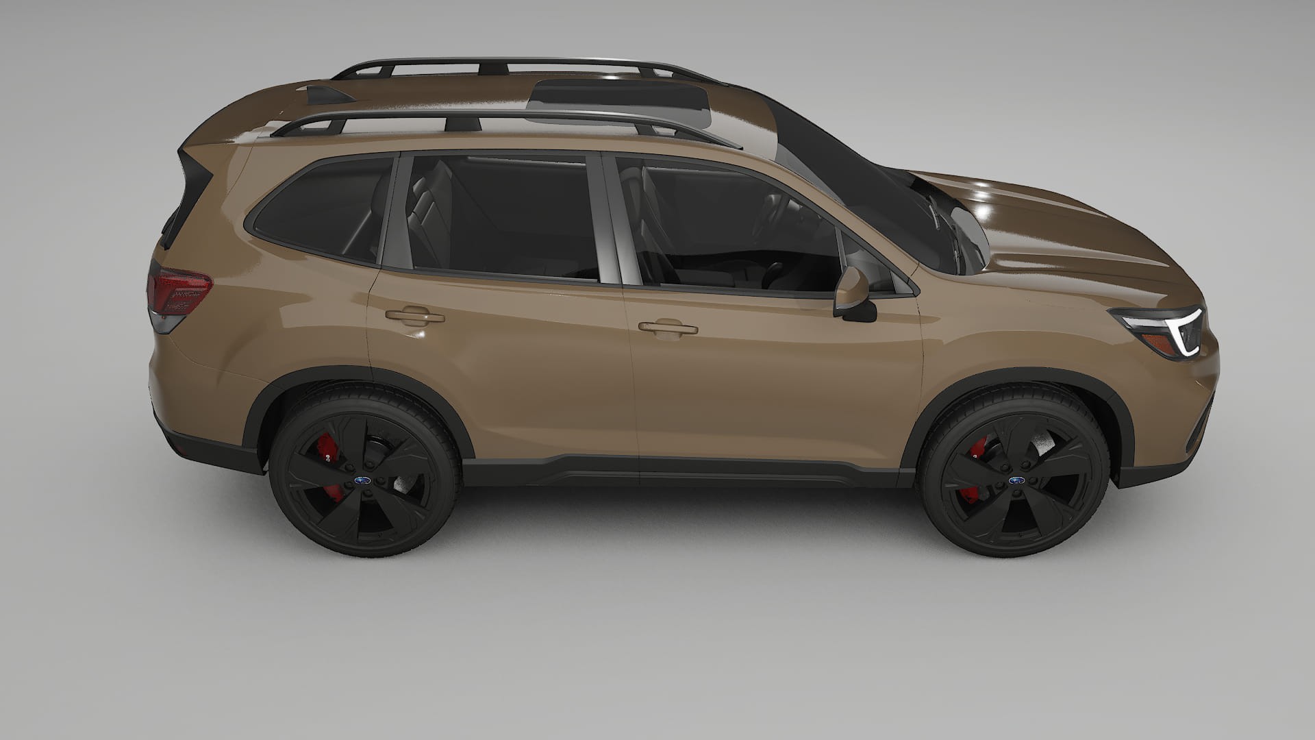 Subaru Forester V SK prefacelift pre LCI Film de Protection de Peinture TPU | SAHARA PPF Couleur – Kit Complet Pré-découpé