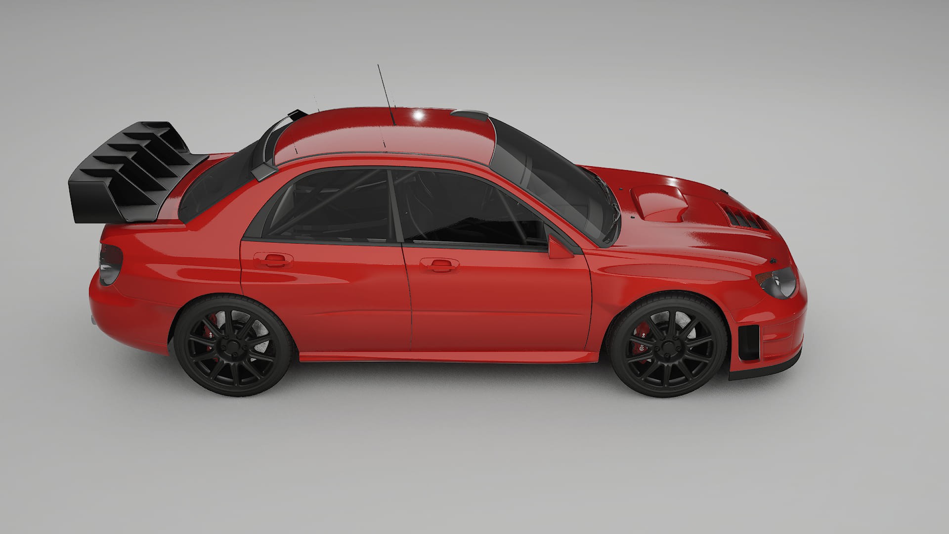 Subaru Impreza WRC GD Film de Protection de Peinture TPU | BLAZE PPF Couleur – Kit Complet Pré-découpé