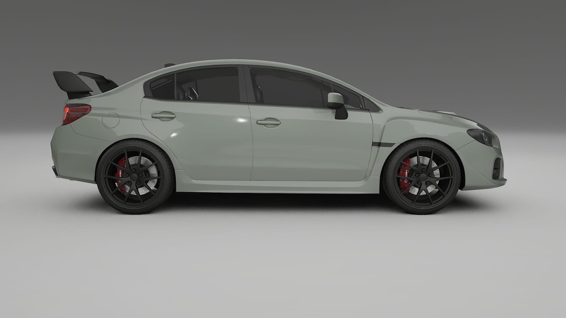 Subaru Impreza WRX Sti VA prefacelift pre LCI Film de Protection de Peinture TPU | SLATE PPF Couleur – Kit Complet Pré-décou
