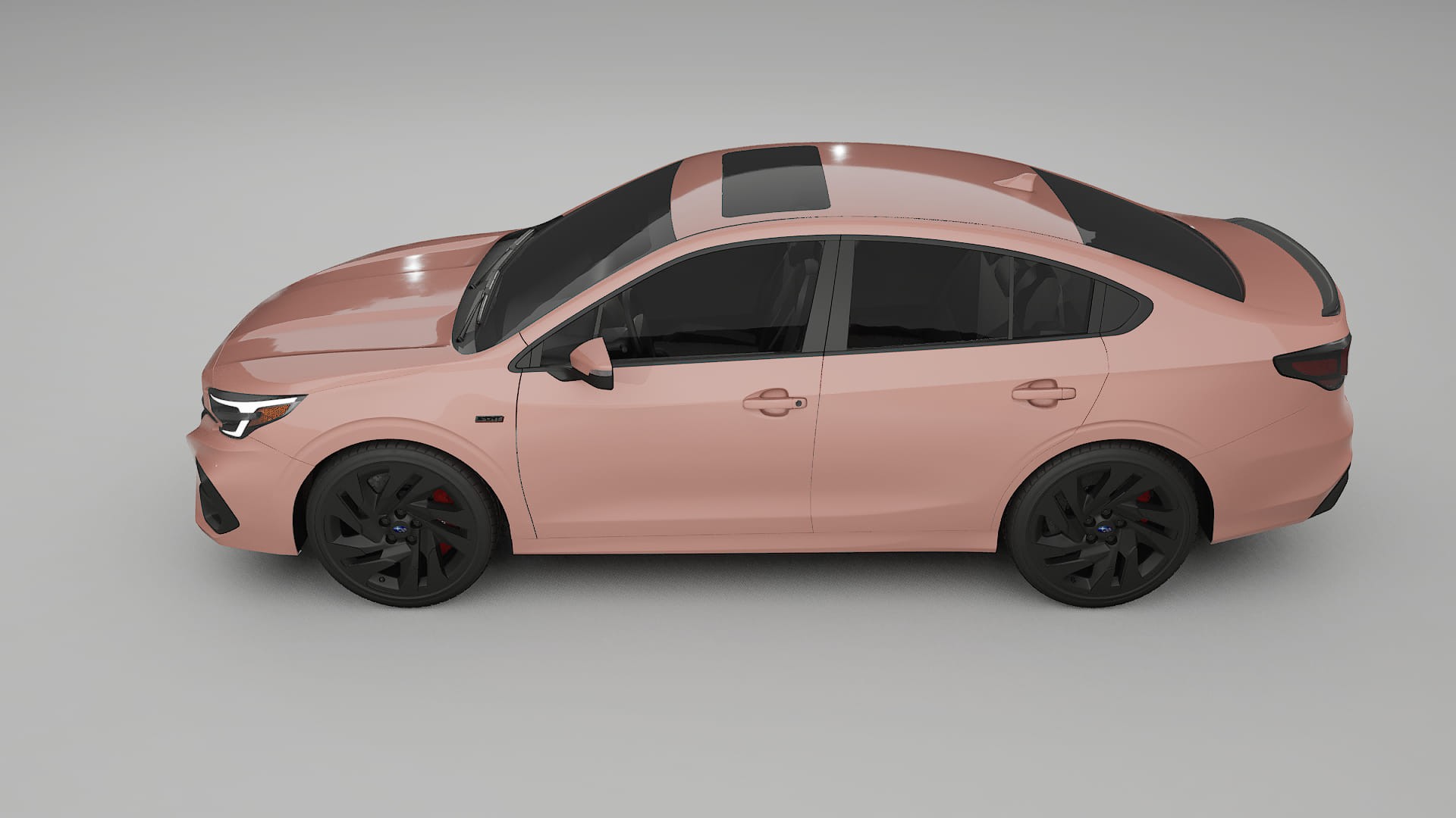 Subaru Legacy BW Film de Protection de Peinture TPU | BLUSH PPF Couleur – Kit Complet Pré-découpé