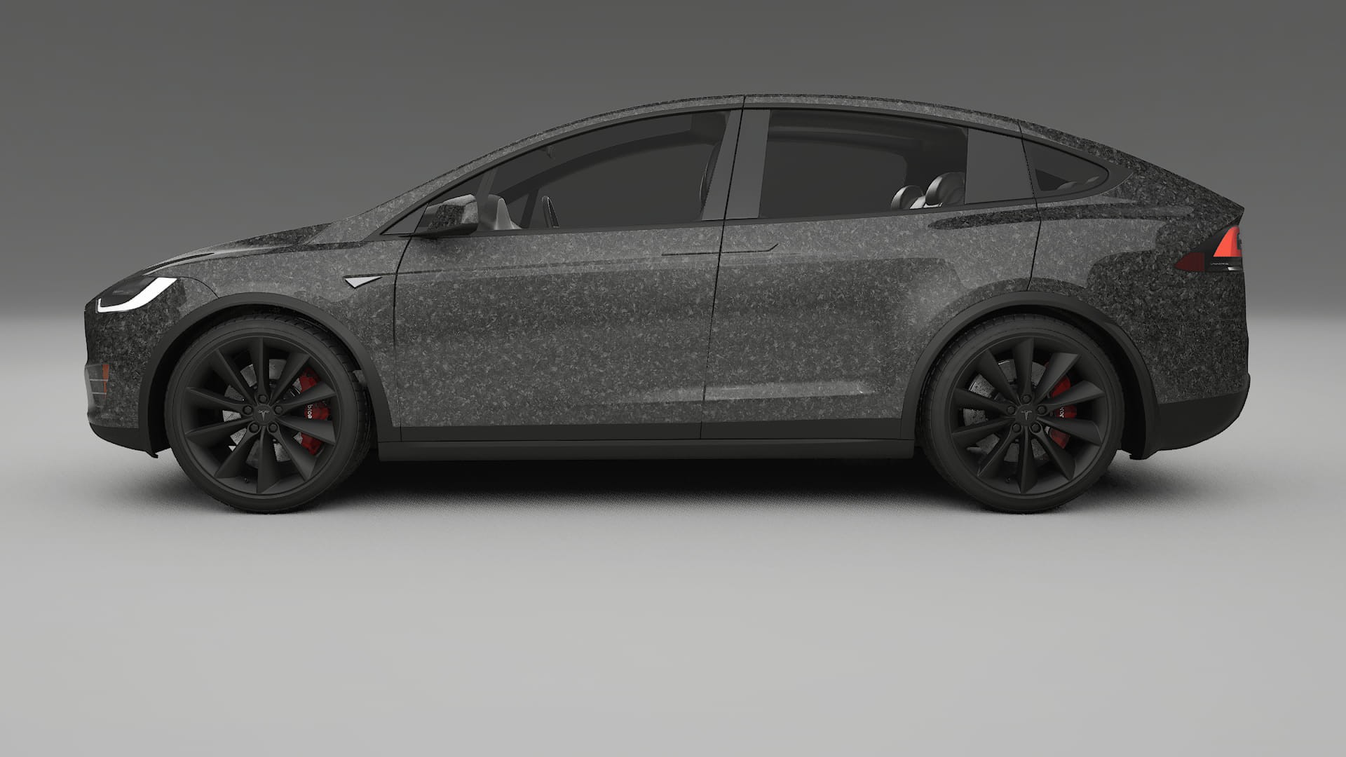 Tesla Model X Film de Protection de Peinture TPU | FORGED S PPF Couleur – Kit Complet Pré-découpé