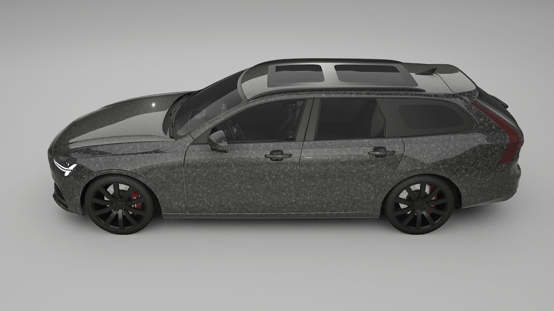 Volvo V90 P5 Film de Protection de Peinture TPU | FORGED S PPF Couleur – Kit Complet Pré-découpé