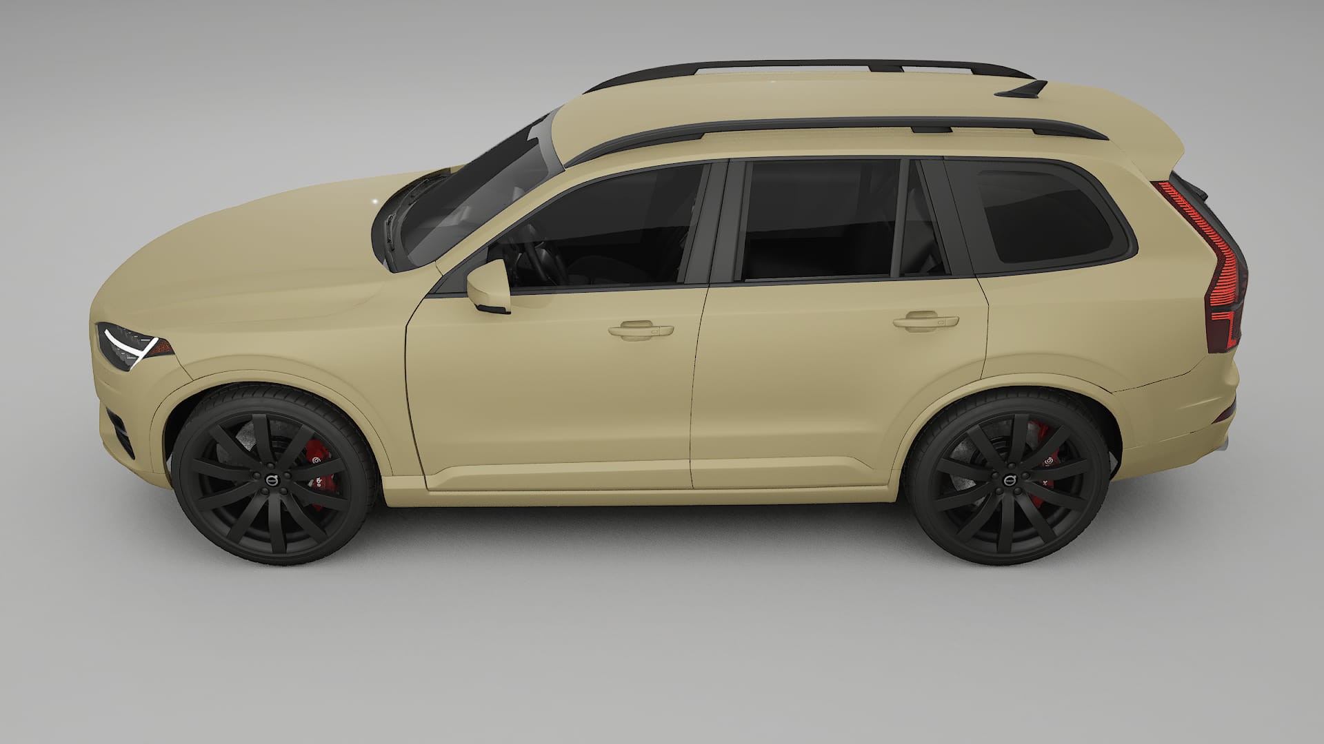 Volvo XC90 SPA Film de Protection de Peinture TPU | SAND PPF Couleur – Kit Complet Pré-découpé