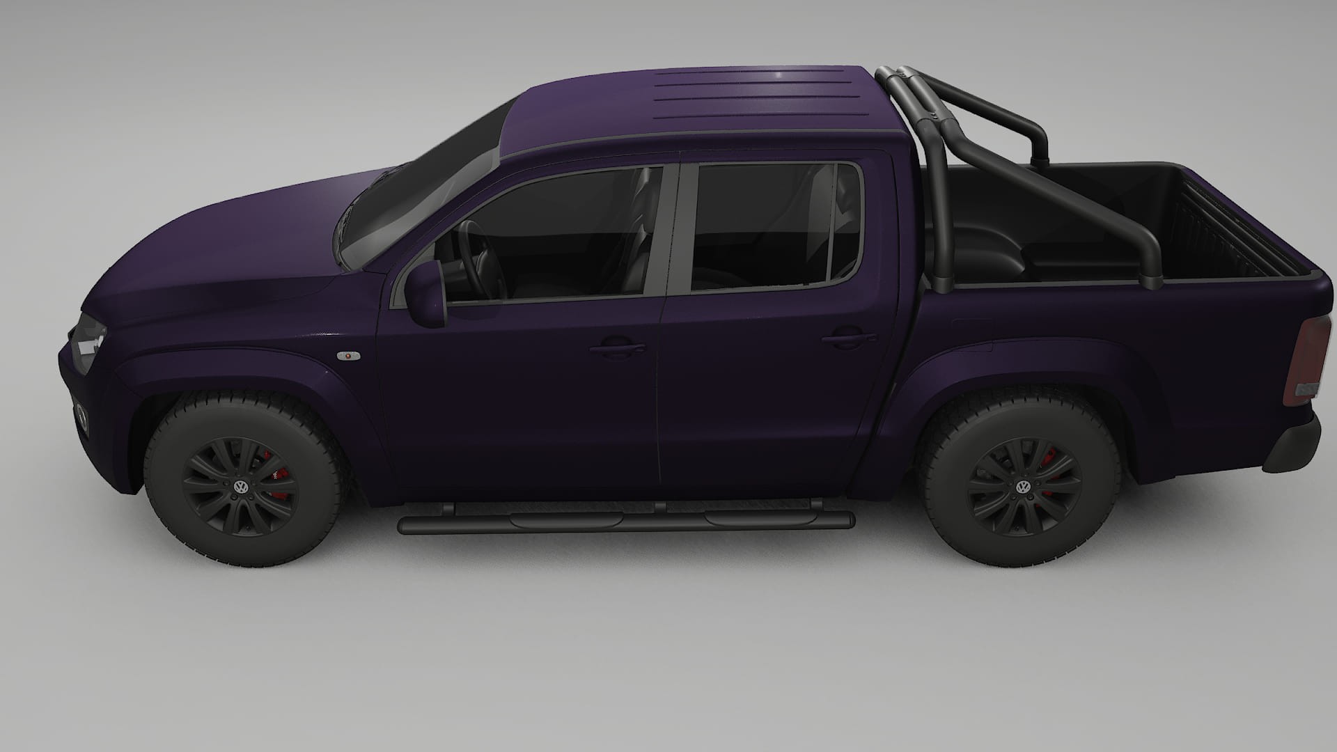 VW Amarok 2H Film de Protection de Peinture TPU | VIOLET PPF Couleur – Kit Complet Pré-découpé