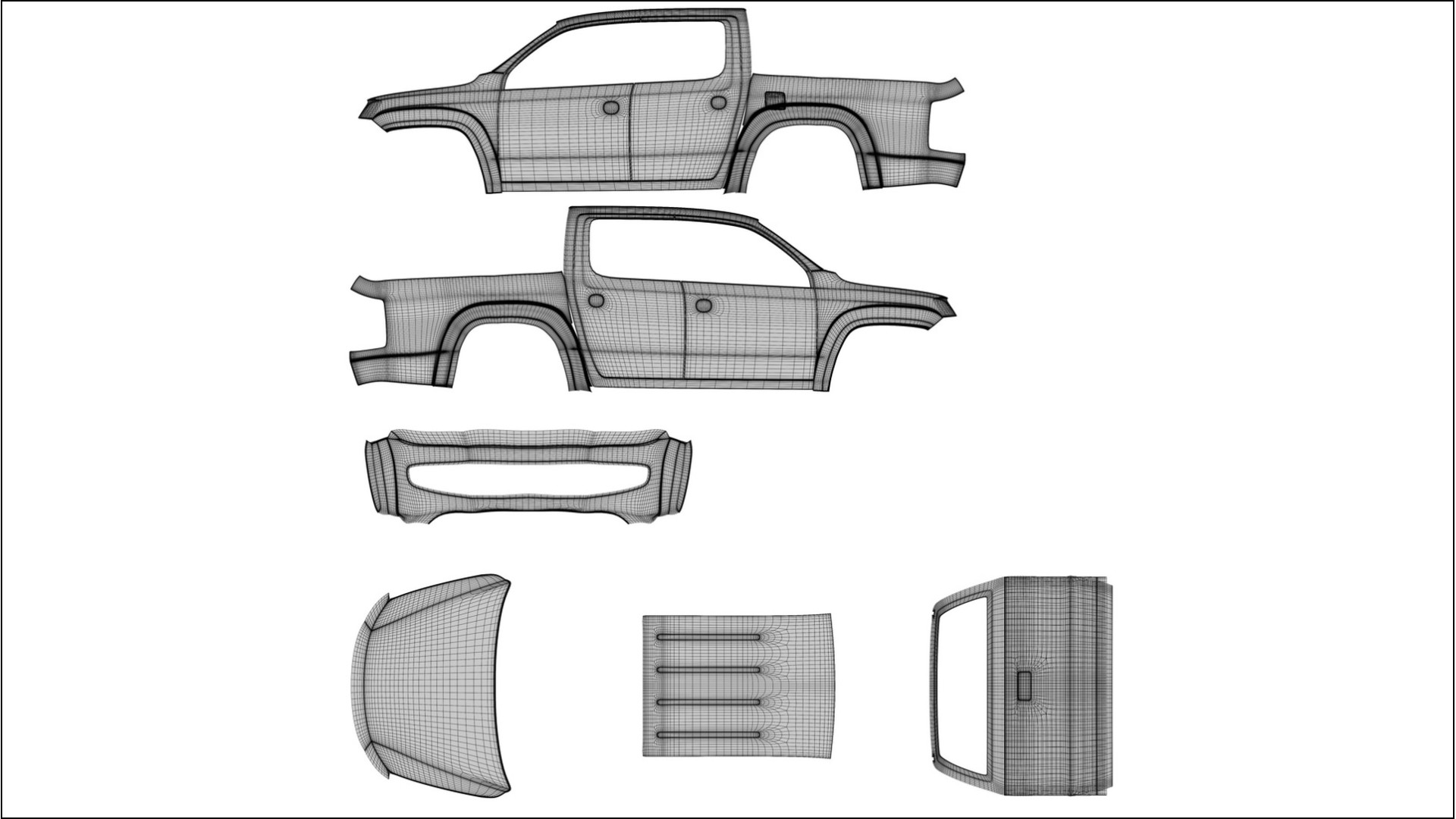 VW Amarok 2H Film de Protection de Peinture TPU | OPAL PPF Couleur – Kit Complet Pré-découpé