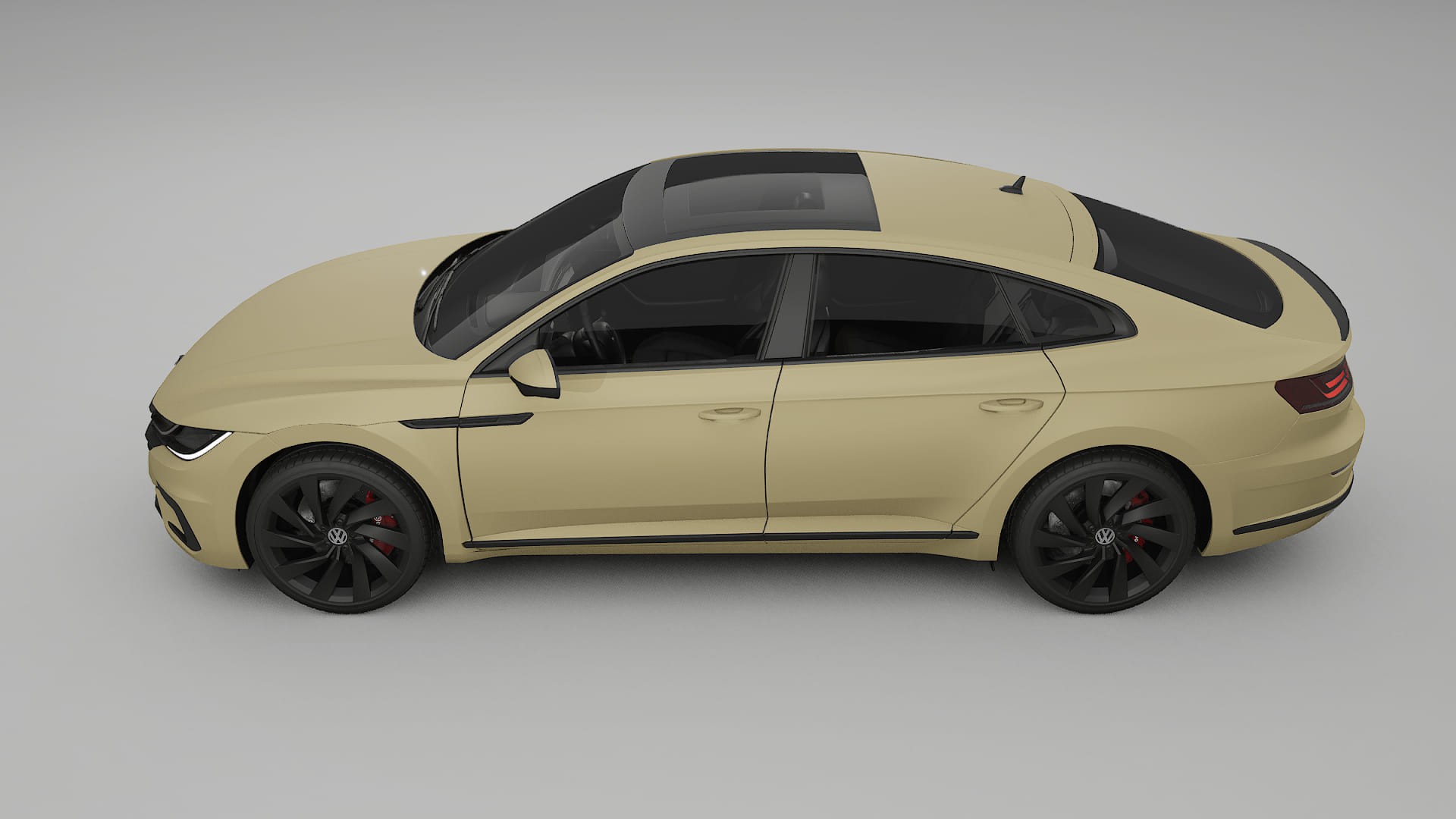 VW Arteon R 3H prefacelift pre LCI Film de Protection de Peinture TPU | SAND PPF Couleur – Kit Complet Pré-découpé