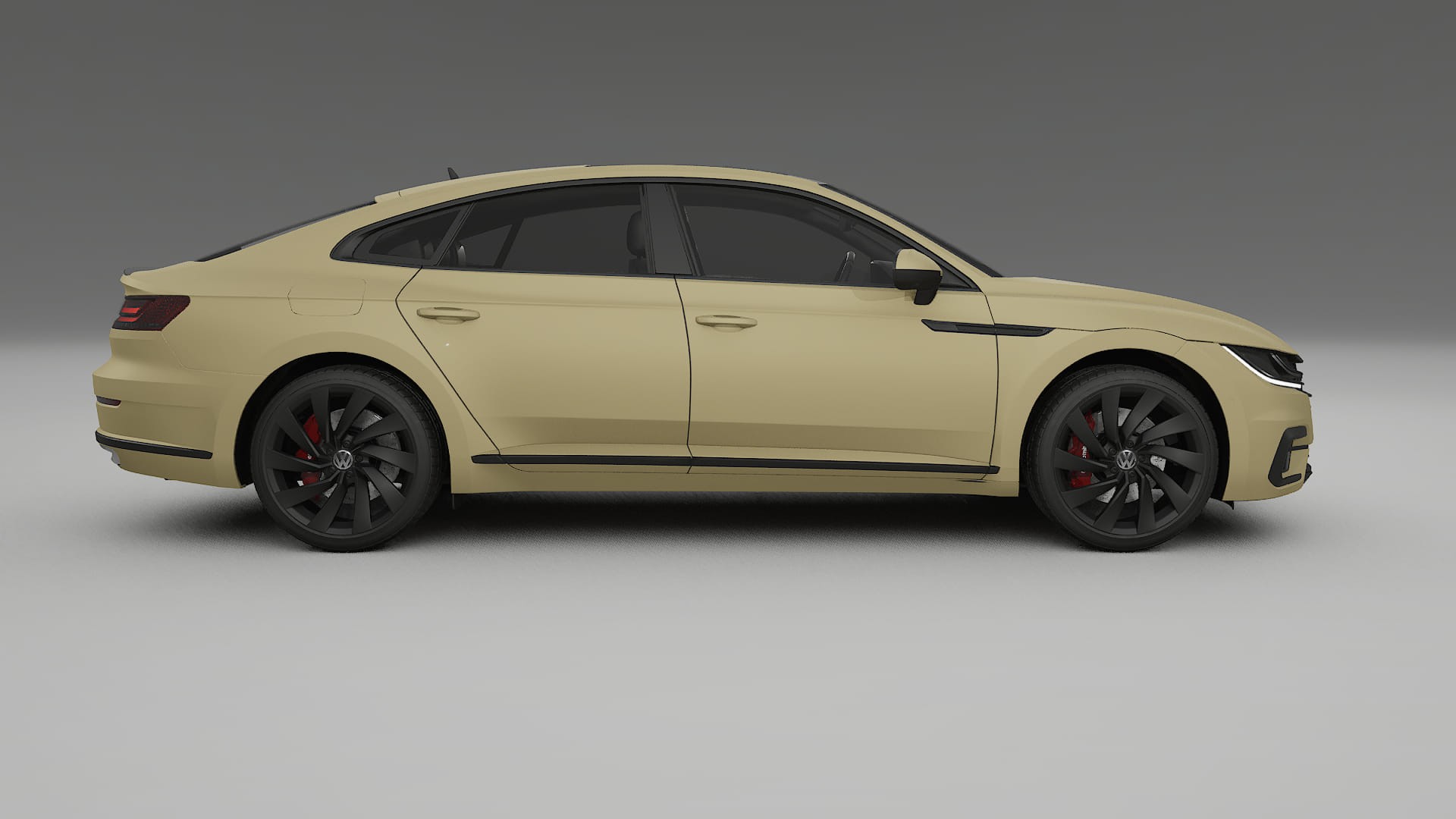 VW Arteon R 3H prefacelift pre LCI Film de Protection de Peinture TPU | SAND PPF Couleur – Kit Complet Pré-découpé