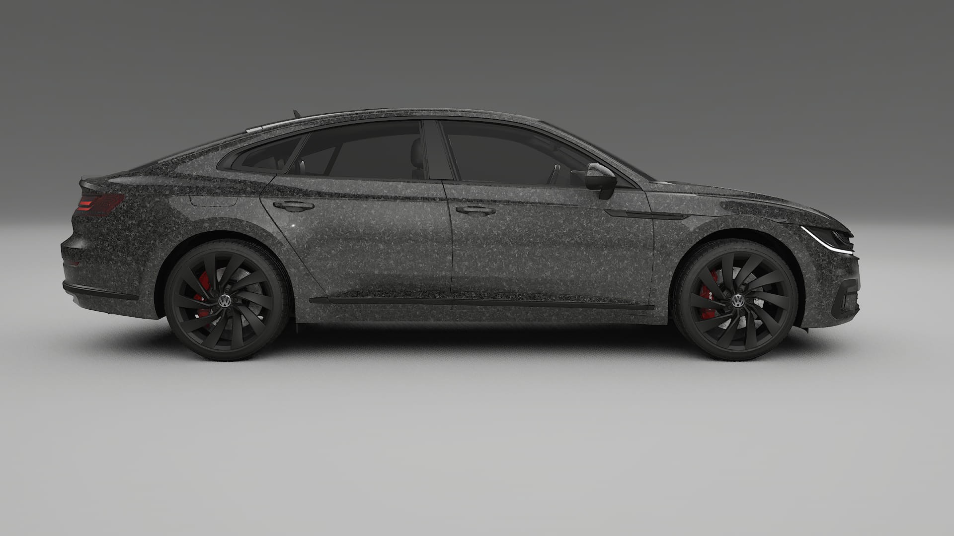 VW Arteon R 3H prefacelift pre LCI Film de Protection de Peinture TPU | FORGED S PPF Couleur – Kit Complet Pré-découpé