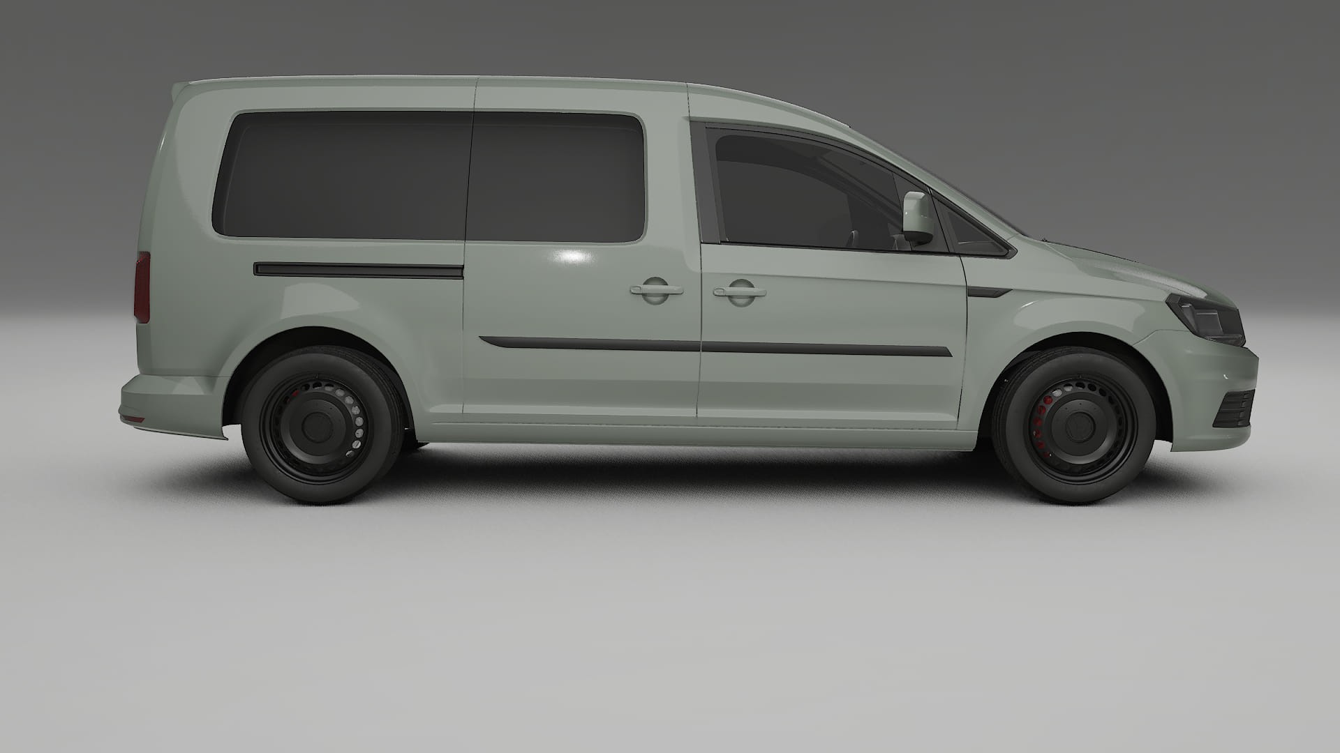 VW Caddy Maxi SB Film de Protection de Peinture TPU | SLATE PPF Couleur – Kit Complet Pré-découpé